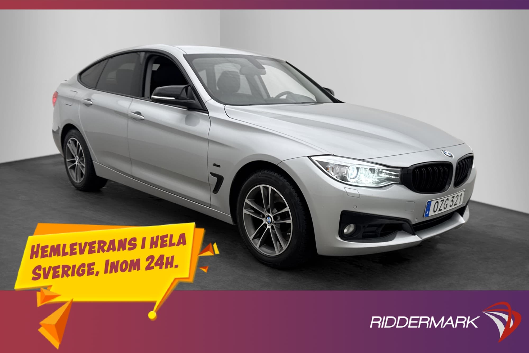 BMW 328 xDrive GT Sport line Läder Navi Sportstolar Sensorer