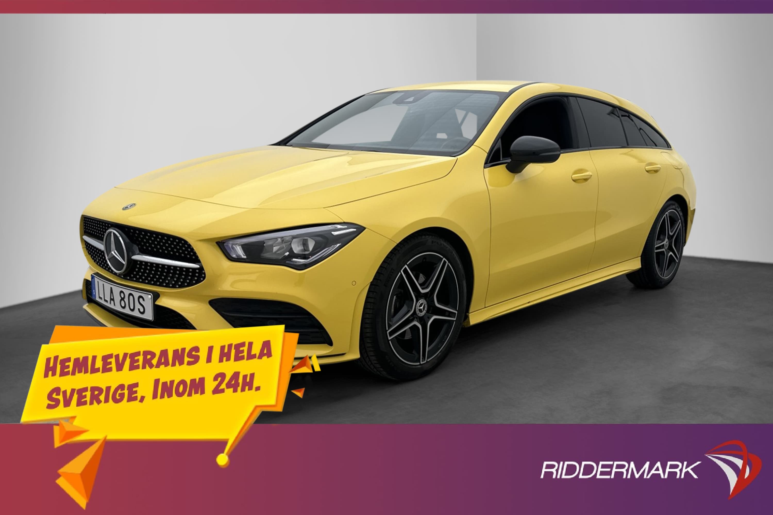 Mercedes-Benz CLA 180 Shooting Brake AMG Värmare Wide Drag