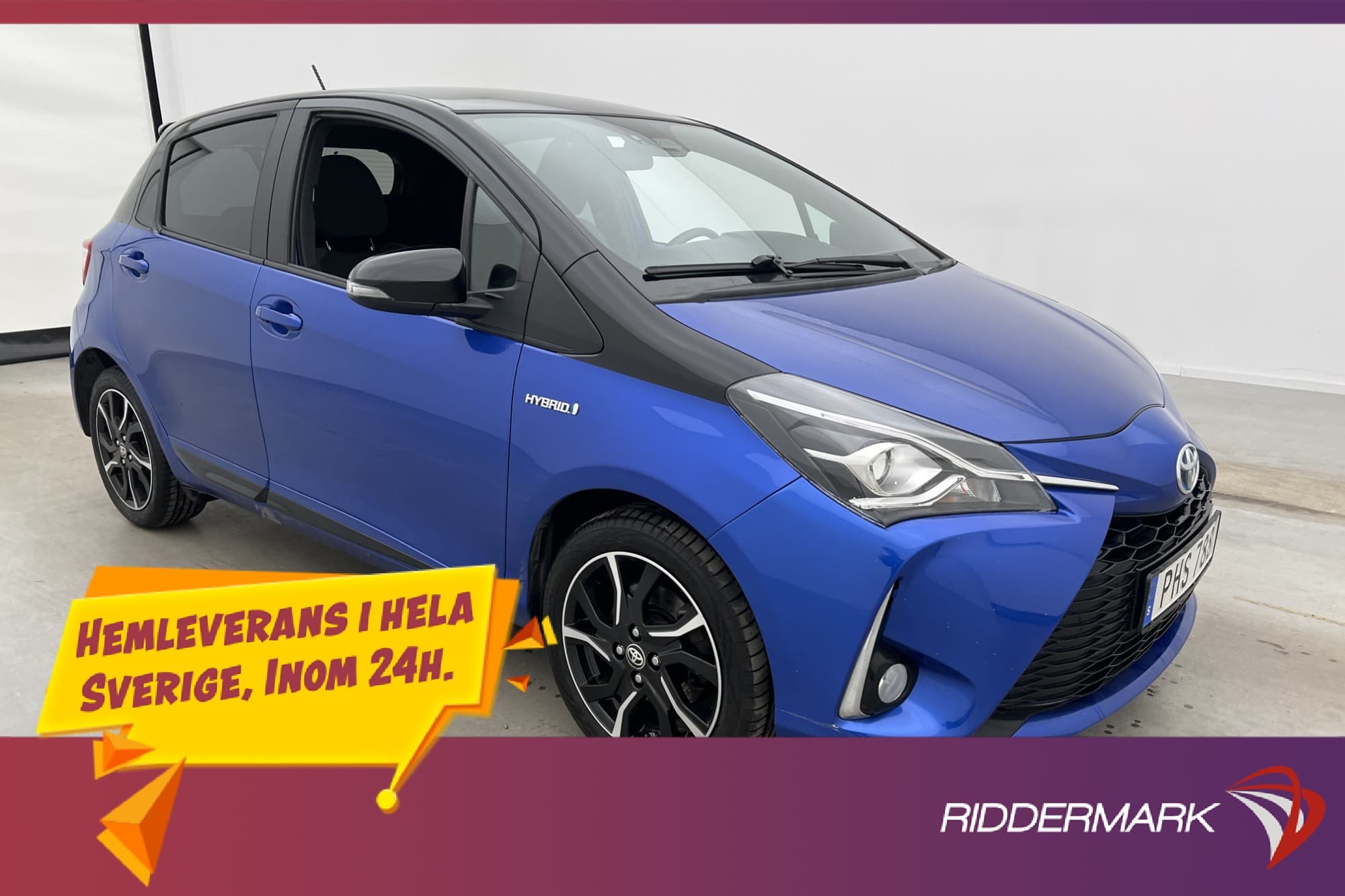 Toyota Yaris Hybrid e-CVT Selection Kamera Keyless Låg skatt