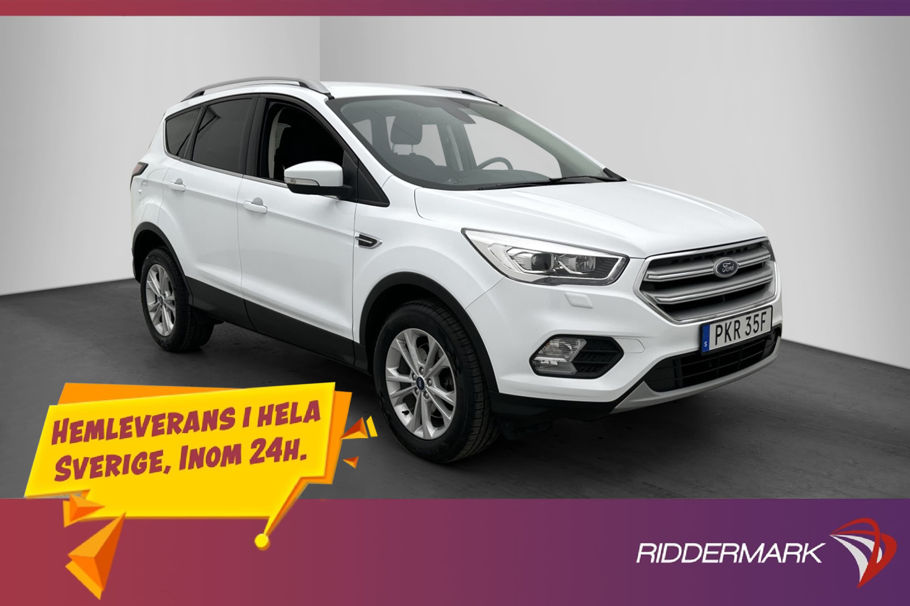Ford Kuga AWD 176hk Titanium Värmare Kamera CarPlay Dragkrok