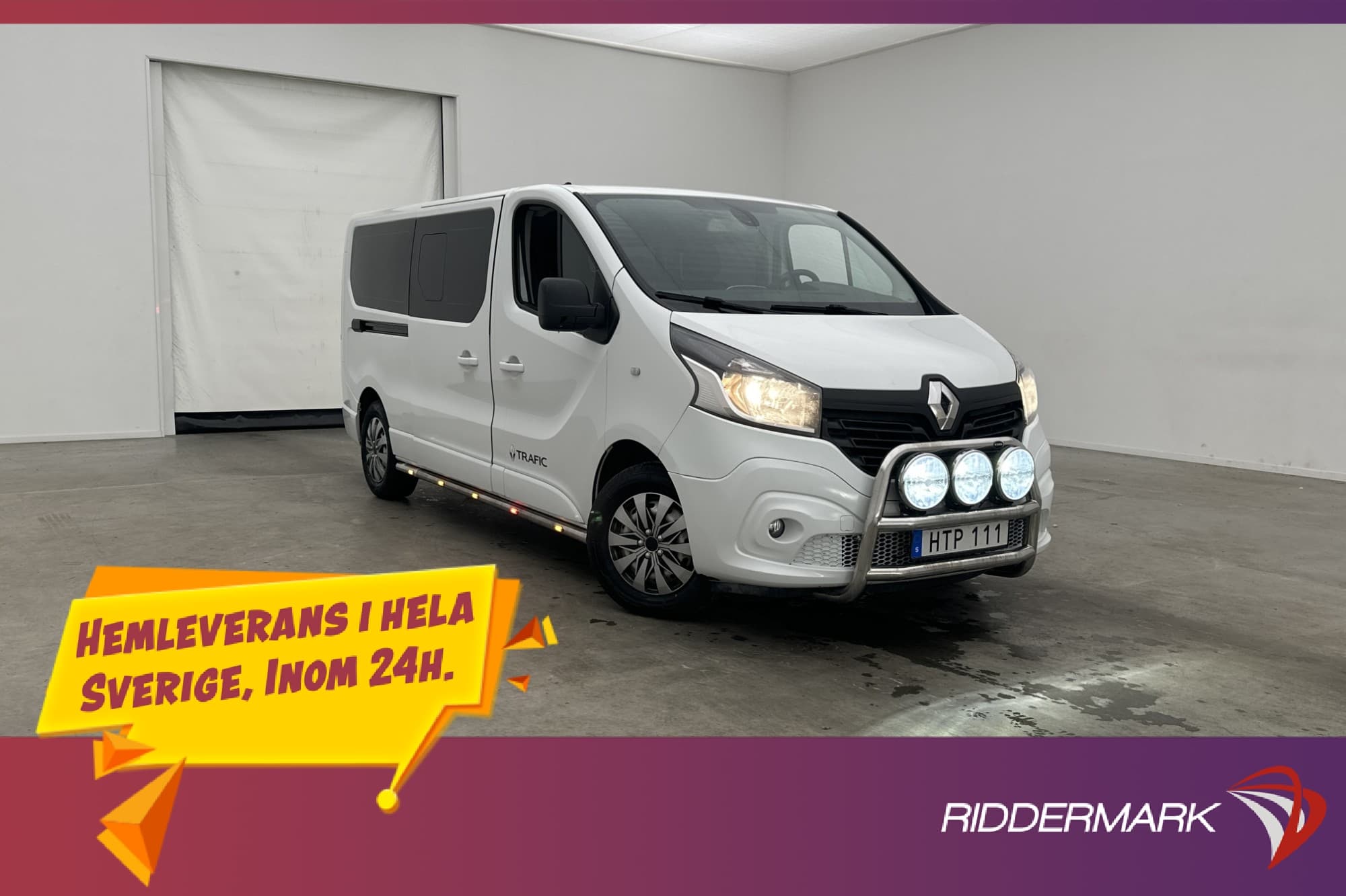 Renault Trafic Kombi Lång 1.6dCi Drag PDC Farthållare 9-Sits