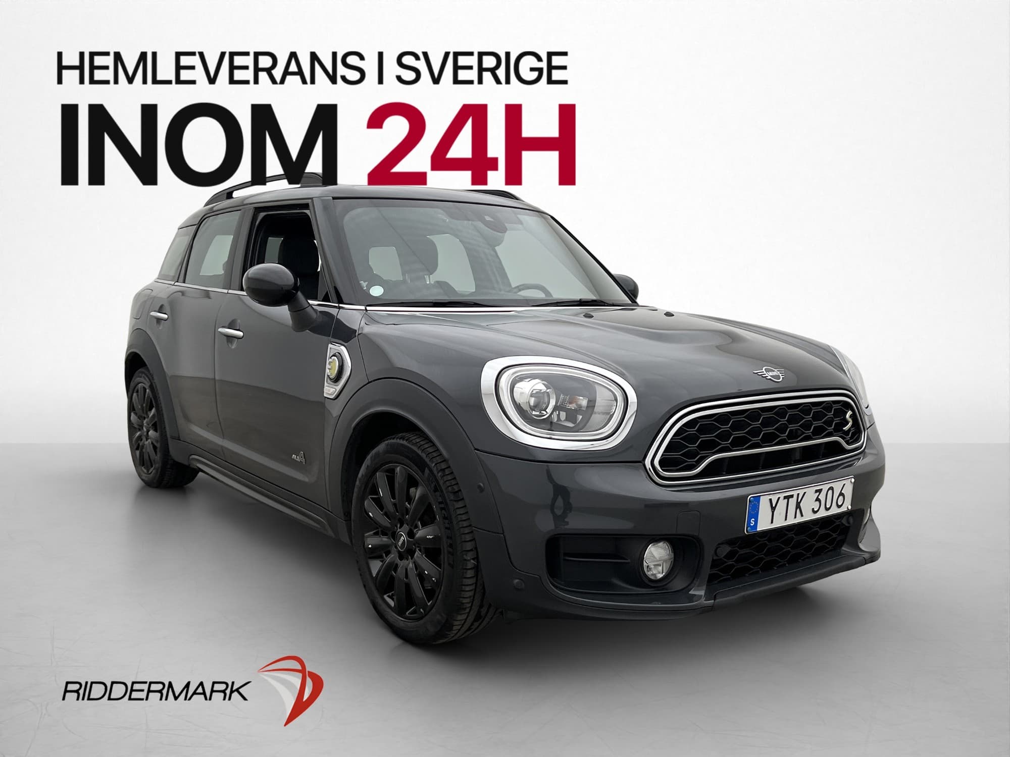 MINI Countryman Cooper SE ALL4 224hk Salt II Halvskinn Navi