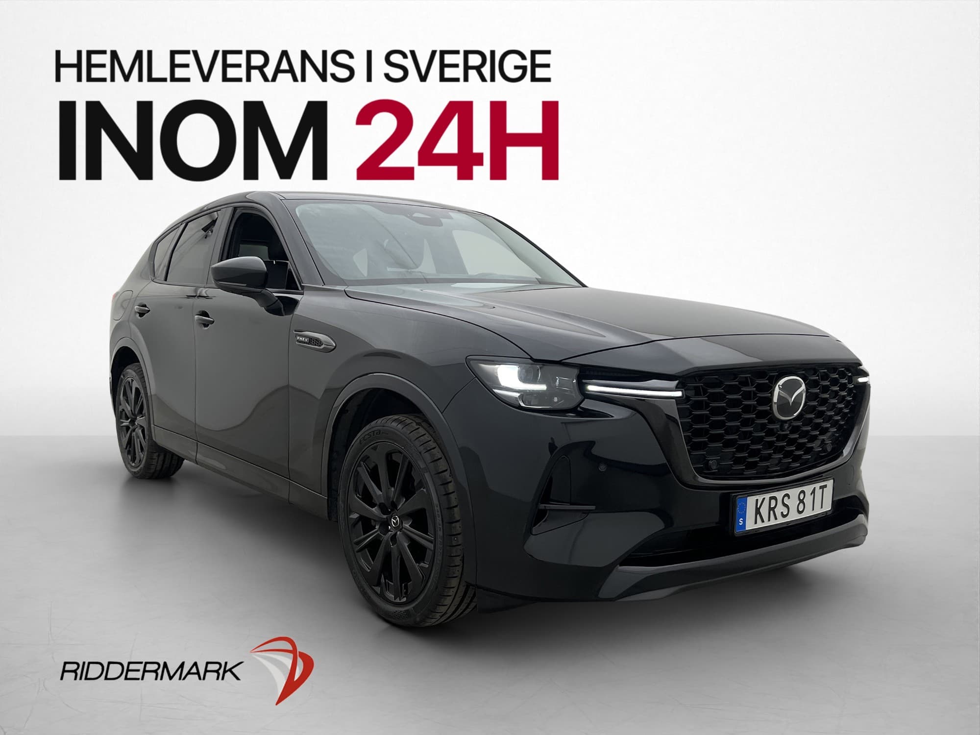 Mazda CX-60 PHEV AWD 327hk Homura Bose 360° Skinn HuD Moms