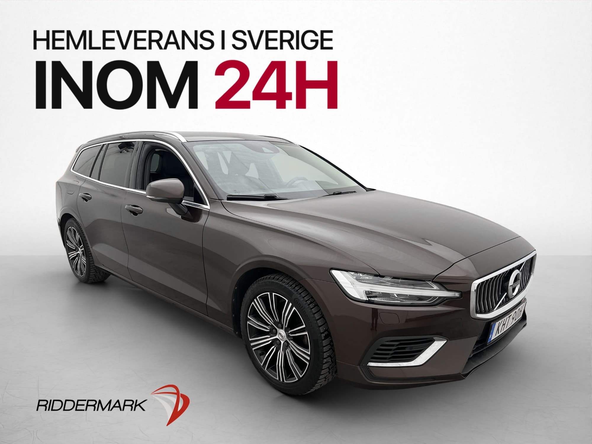Volvo V60 T8 AWD Inscription Värm VOC Skinn H/K Kamera DRAG