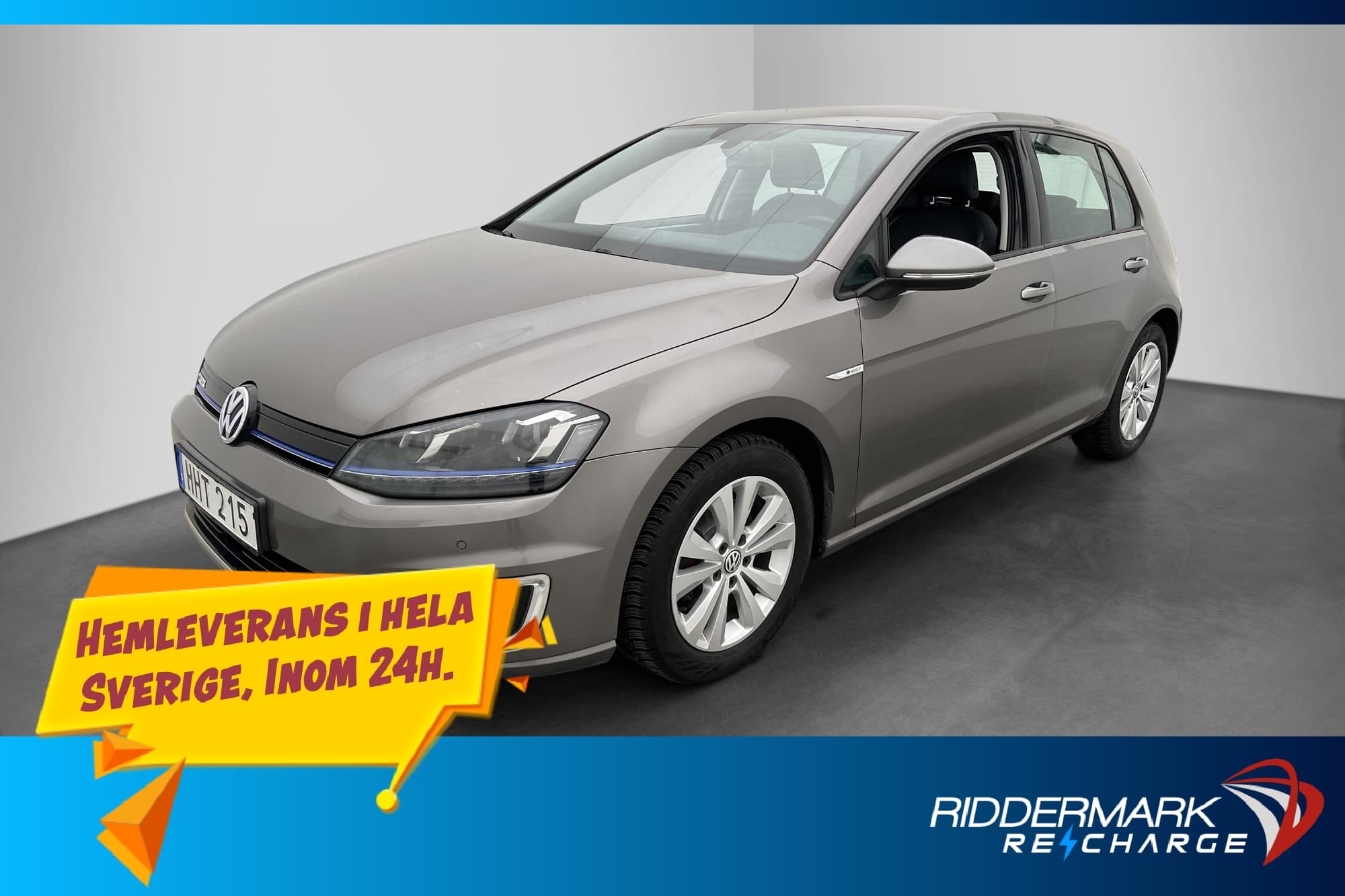 Volkswagen E-Golf 115hk Navi Halvskinn Sensorer