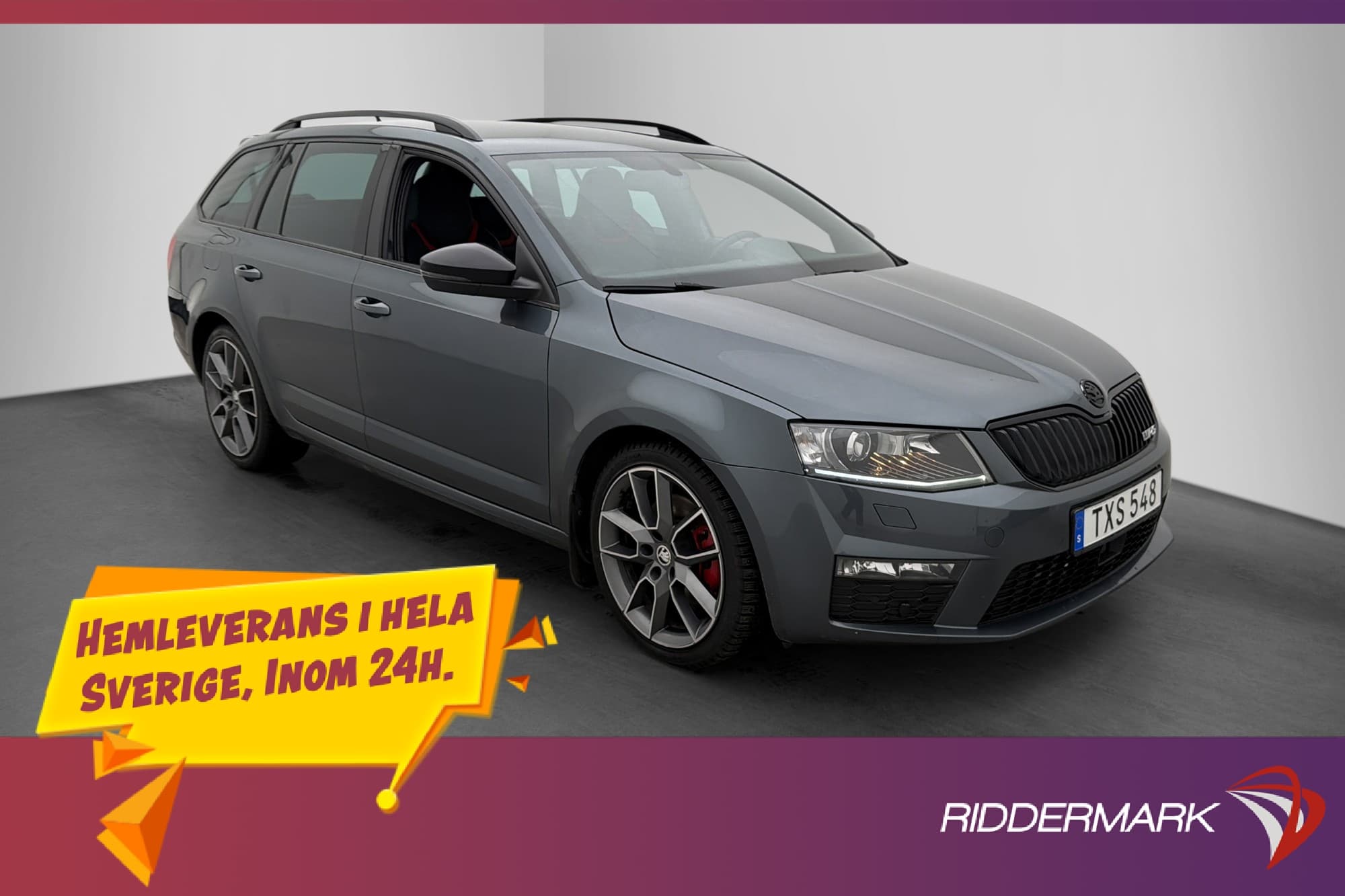 Skoda Octavia 2.0 TDI 184hk 4x4 RS Värm Kamera Drag CarPlay