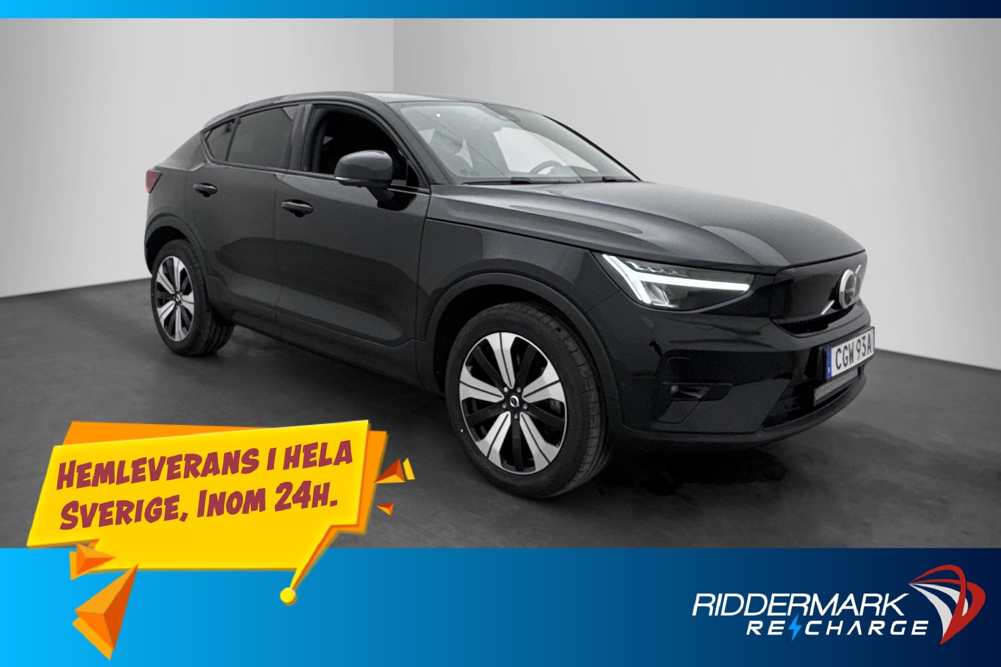 Volvo C40 Recharge Twin motor Ultimate Pano 360* Drag H/K