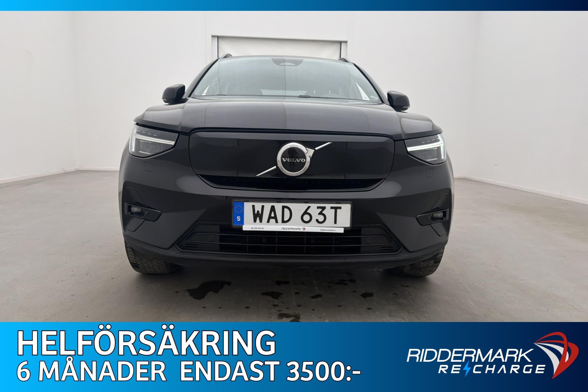 Volvo XC40 Recharge Single Motor Plus Värmepump Kamera MOMS