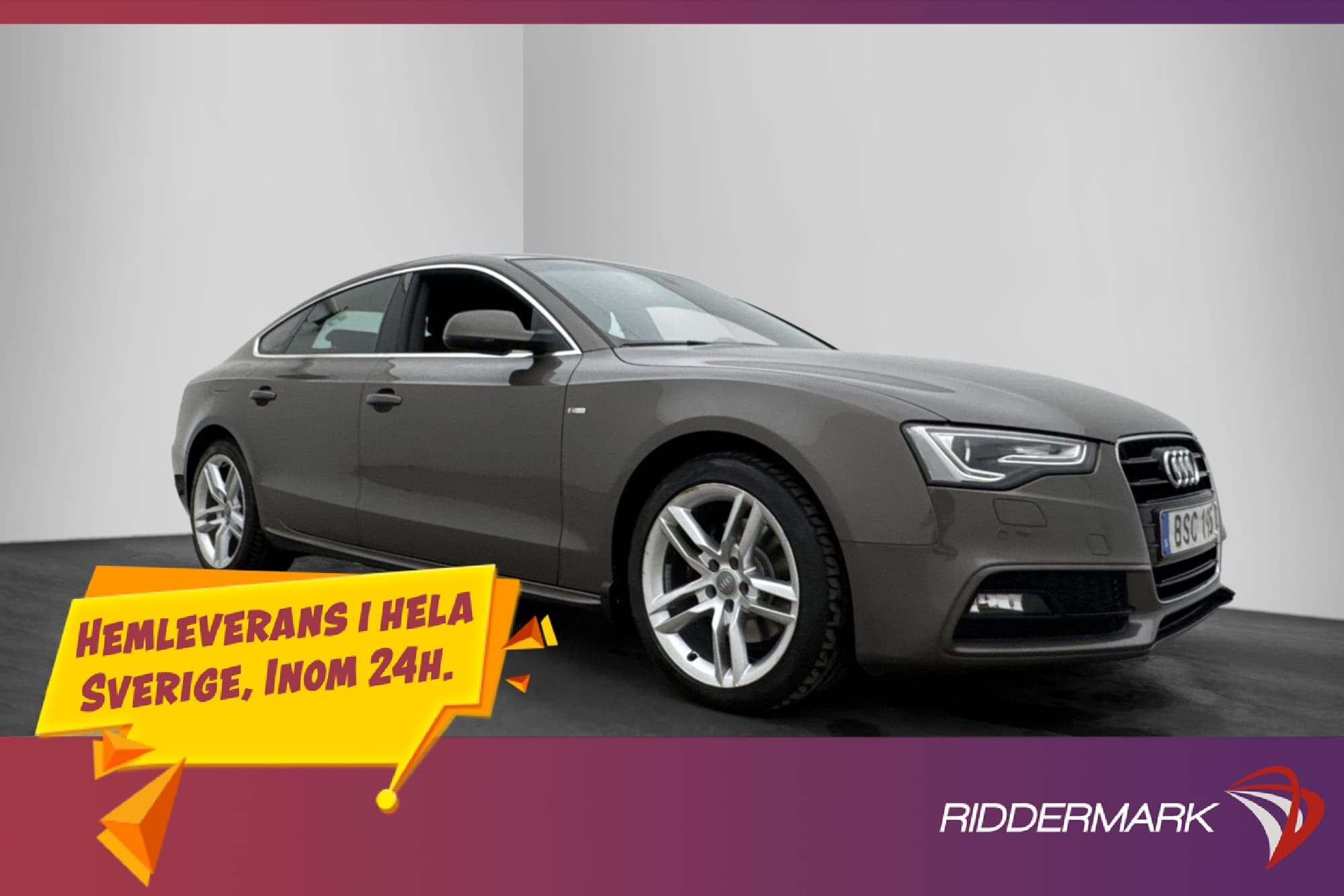 Audi A5 Sportback 1.8 TFSI S-Line P-Sensorer Farthållare