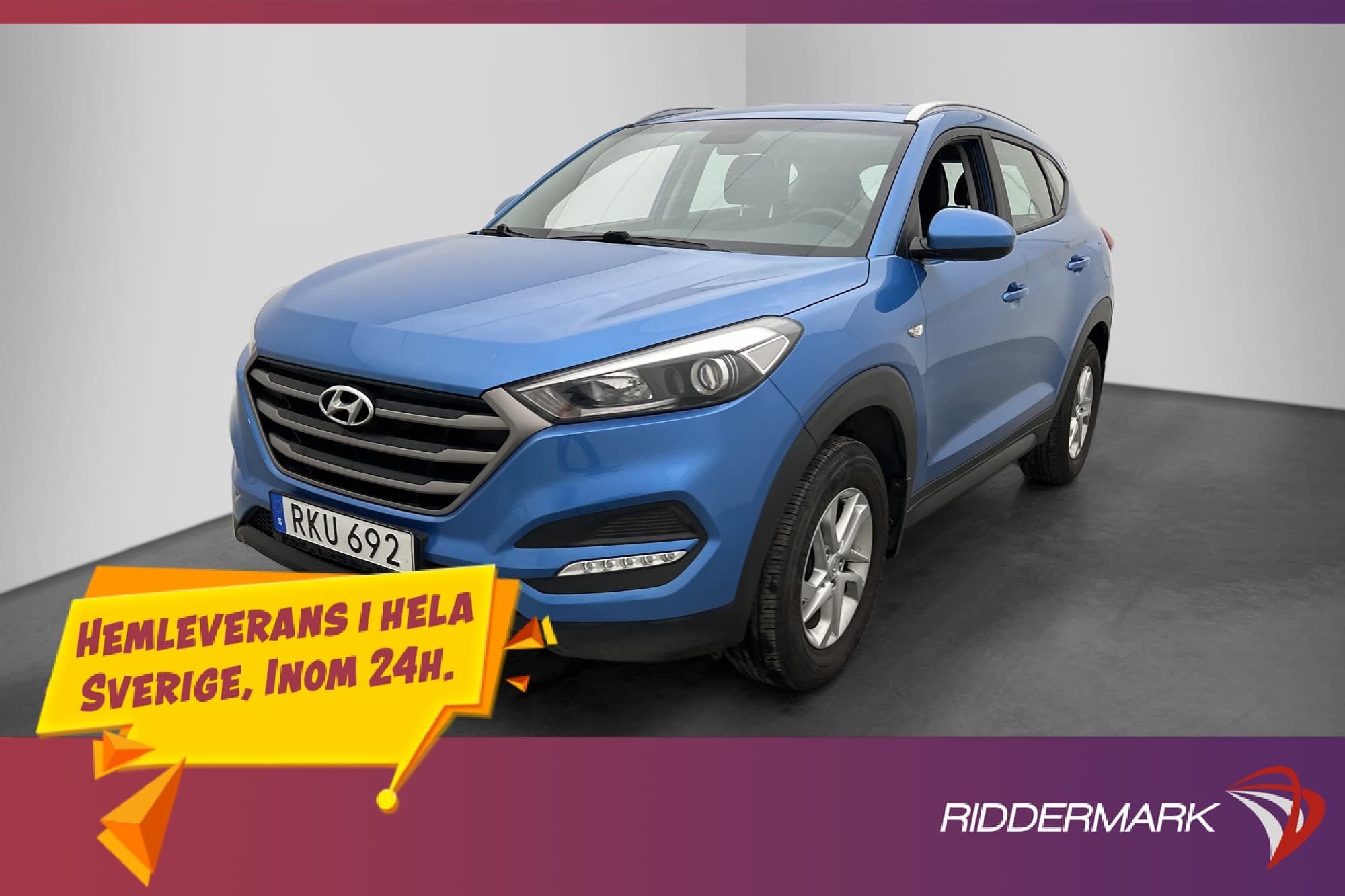 Hyundai Tucson 1.6 GDI Active Dragkrok Rattvärme P-Sensorer