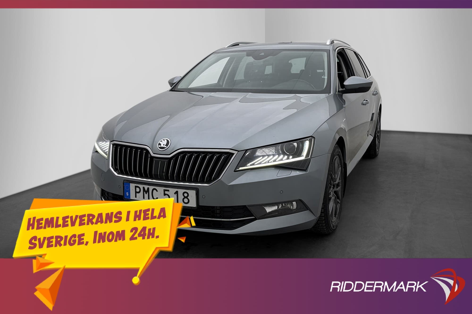 Skoda Superb TDI 4x4 190hk L&K Canton D-Värmare Kamera Drag