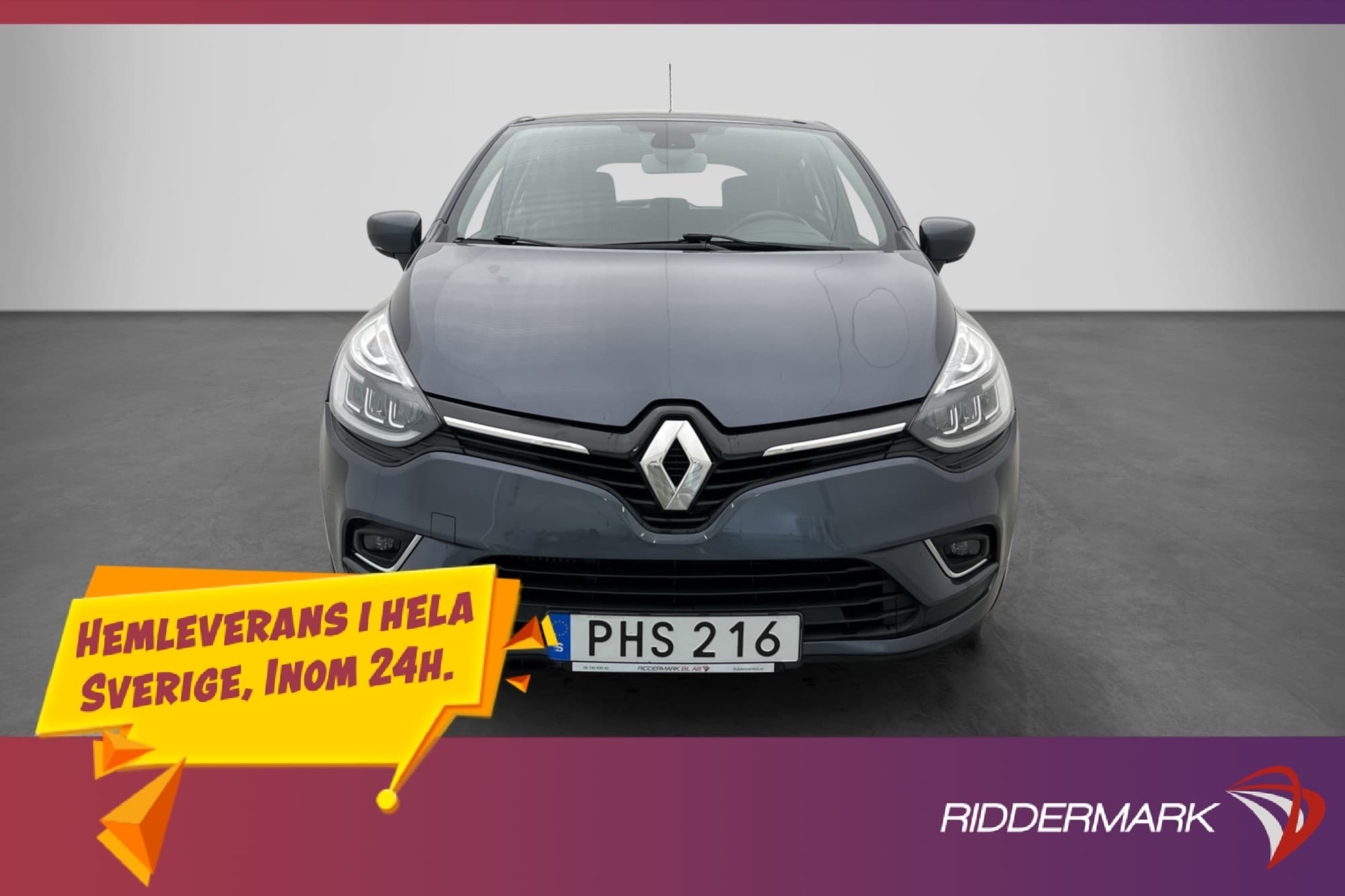 Renault Clio 0.9 TCe 90hk Intens BASS-Reflex Navi Sensorer