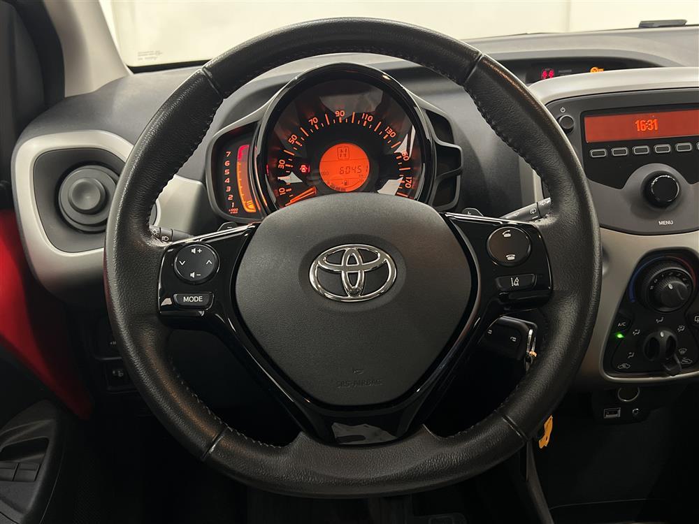 Toyota Aygo 1.0 69hk Låg Skatt 2 Brukare Välservad 0,42L/mil