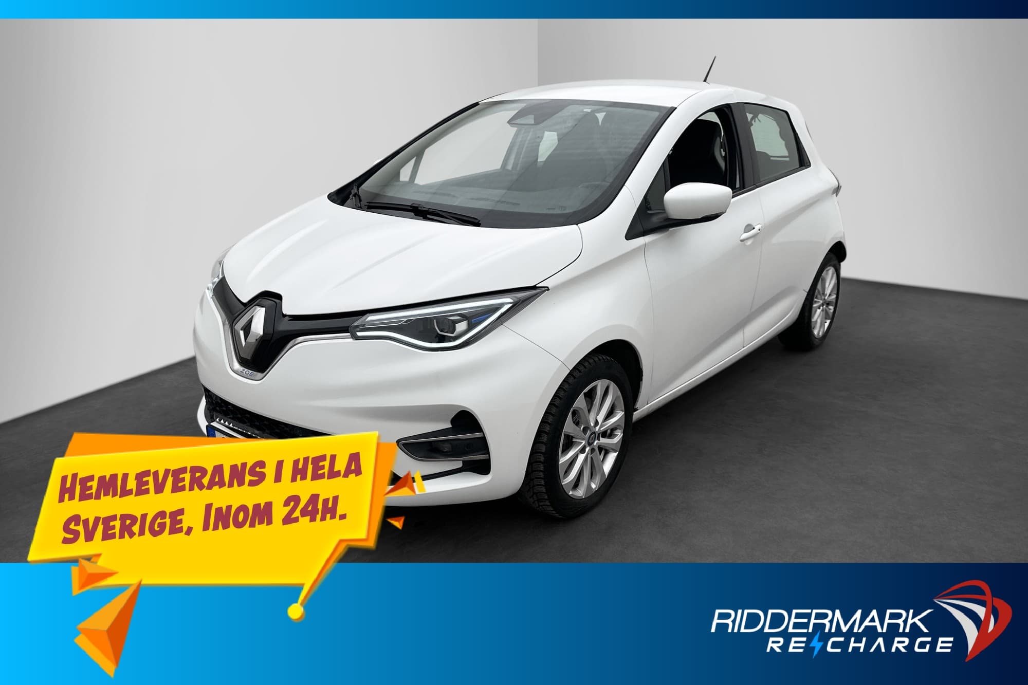 Renault ZOE R110 52 kWh Friköpt Batteri Kamera Rattvärme