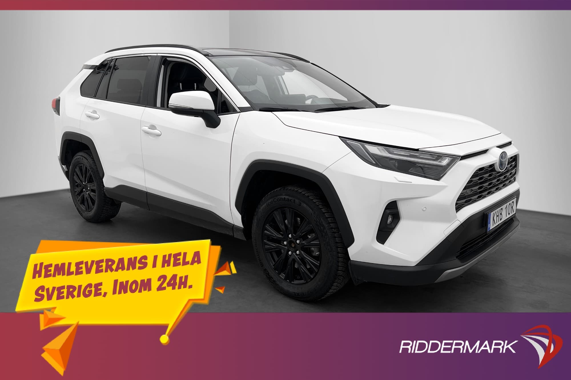 Toyota RAV4 Hybrid AWD-i Executive Läder Kamera Adapt-fart