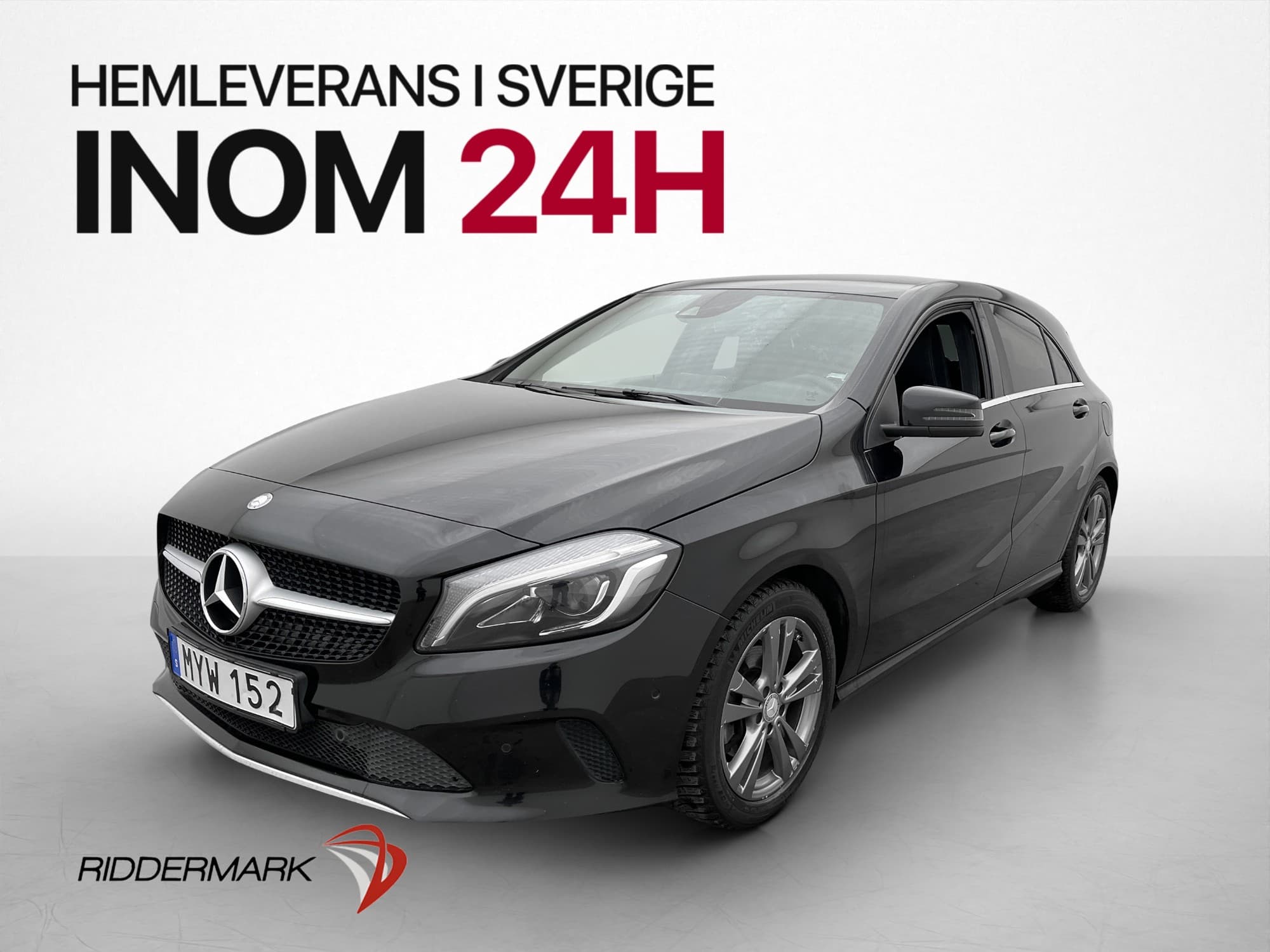 Mercedes-Benz A 200 d 4MATIC 136hk Urban Sensorer Halvskinn