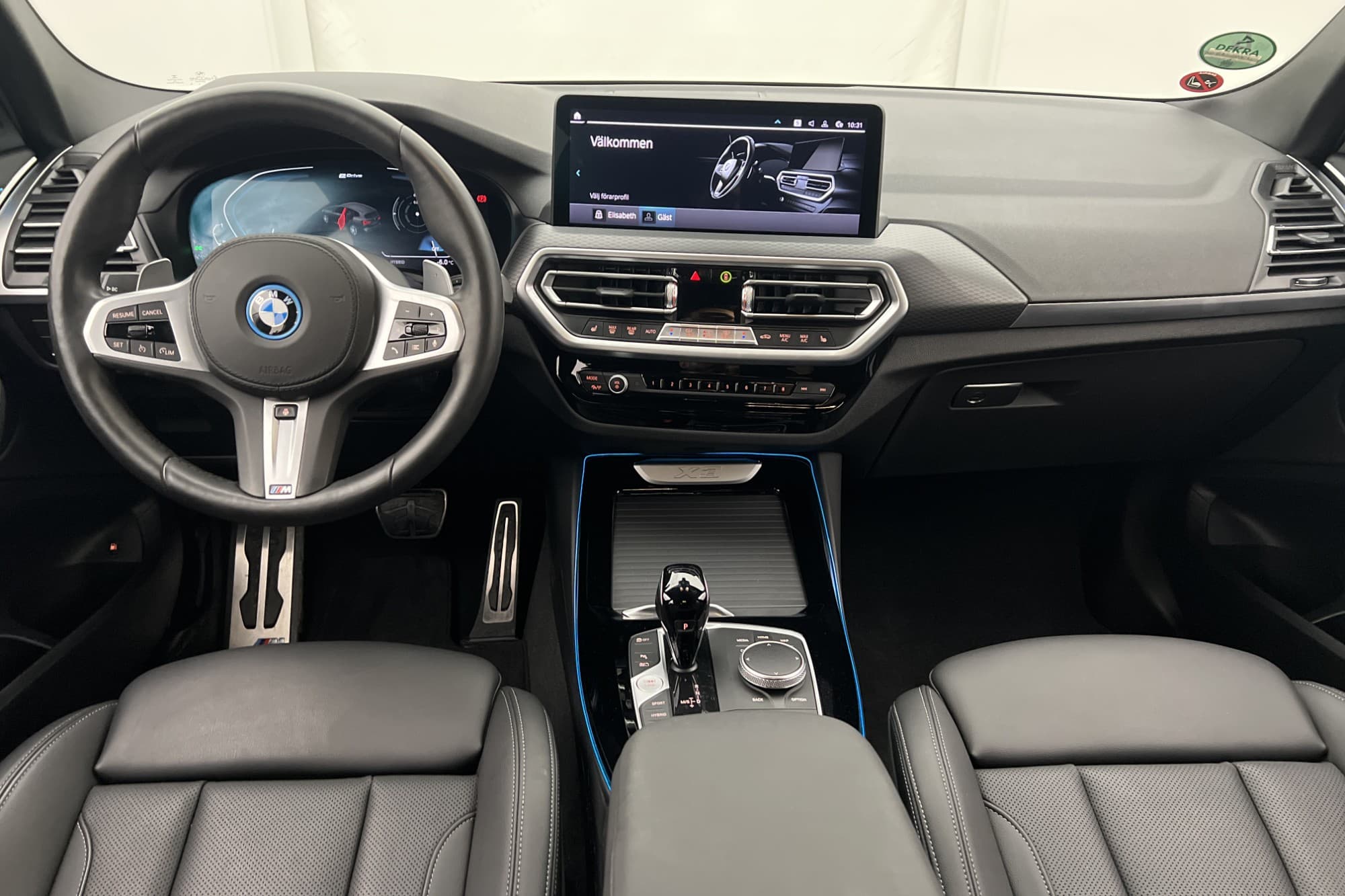 BMW X3 xDrive30e M Sport HiFi Kamera Skinn Gesture Dragkrok