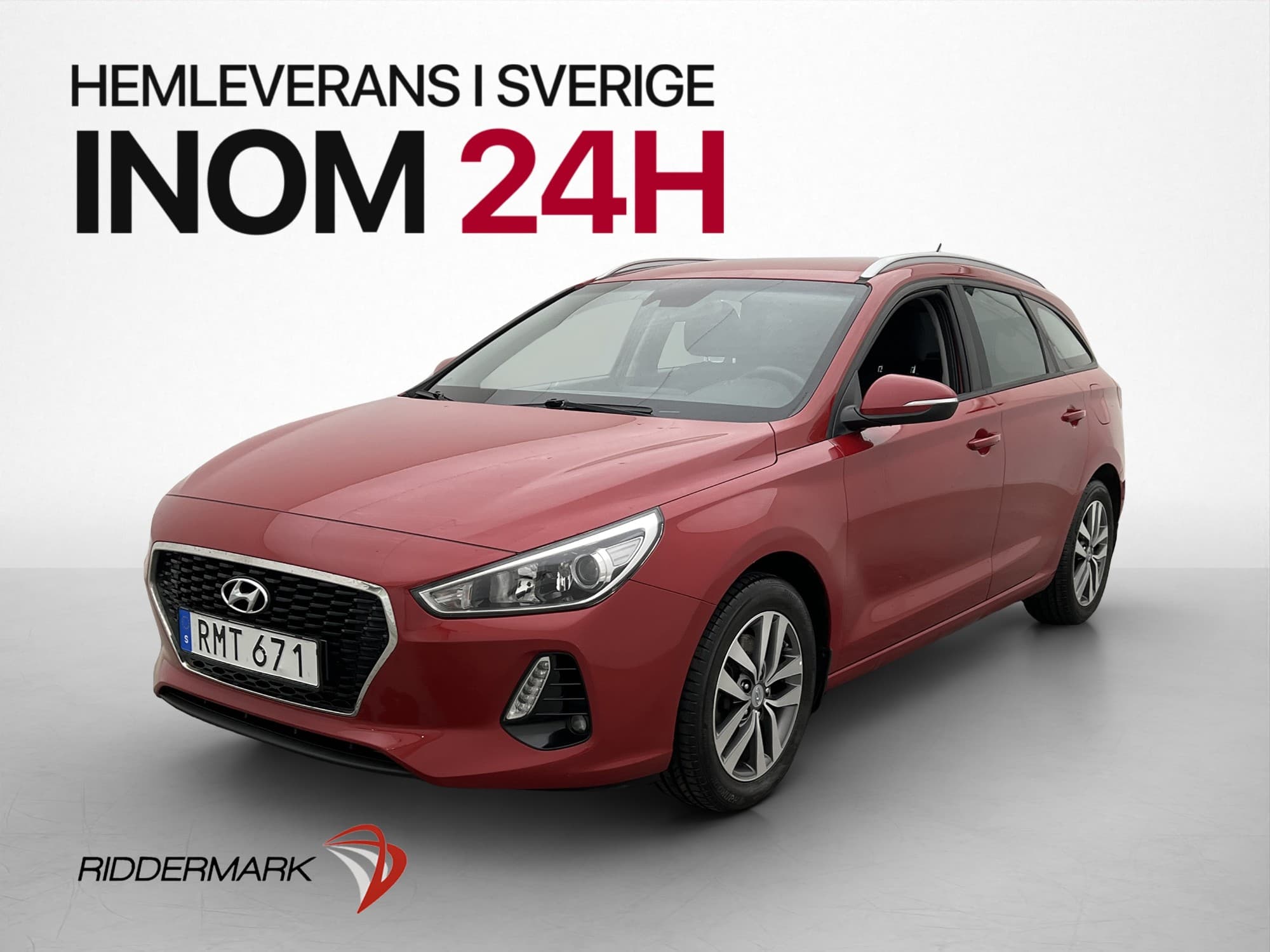 Hyundai i30 Kombi 1.0 T-GDI 120hk Comfort Rattvärme Sensorer