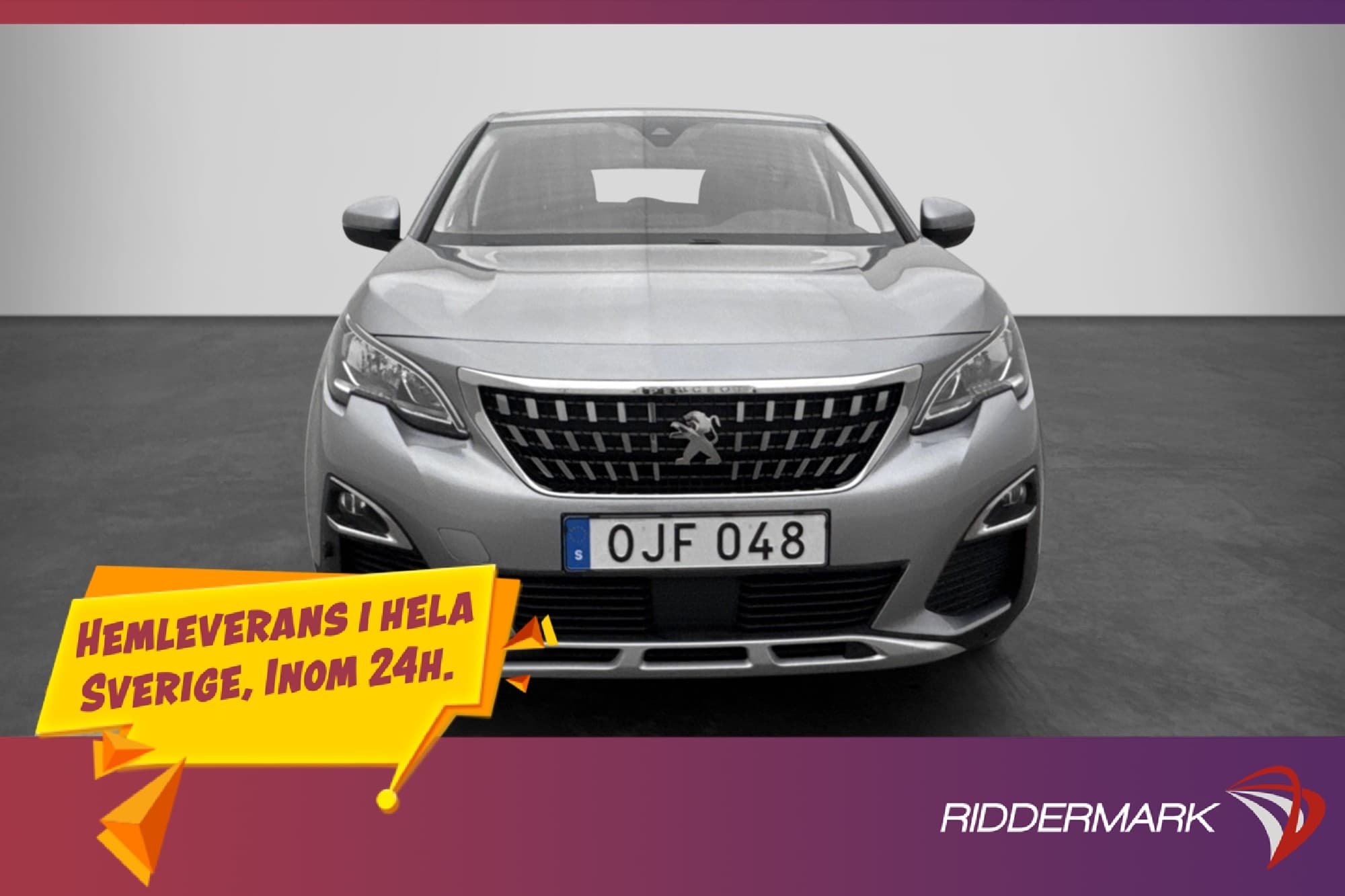 Peugeot 3008 1.6 120hk Allure Sensorer Halvskinn CarPlay