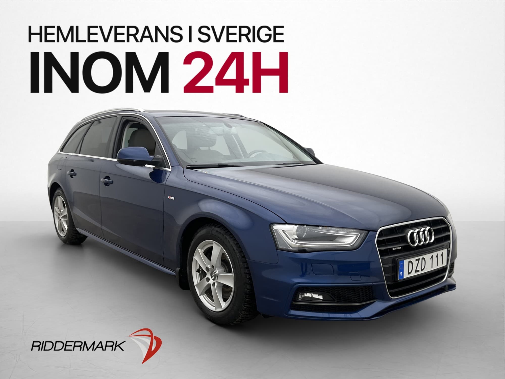 Audi A4 Avant 2.0 TDI Quattro 190hk S-Line Skinn Värmare