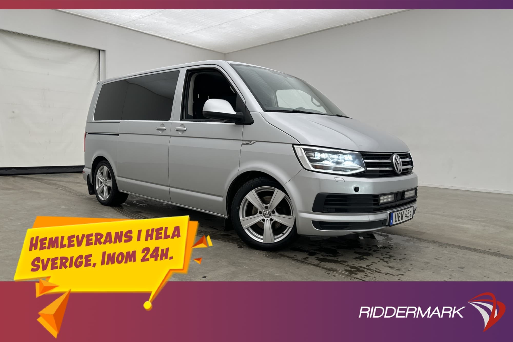 Volkswagen Multivan 2.0TSI M/K-Värmare Drag LED PDC 7-Sits