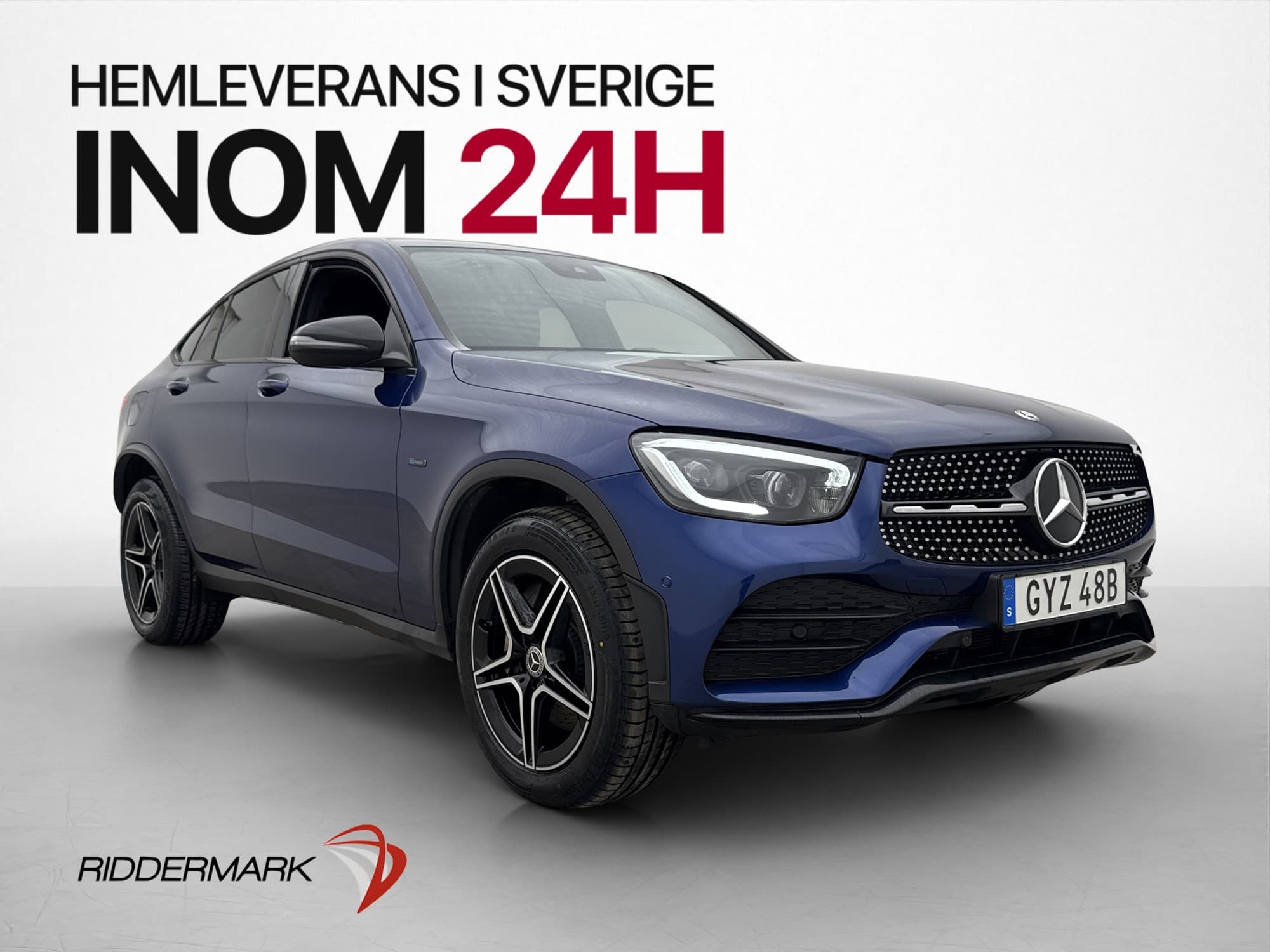 Mercedes-Benz GLC 300 de Coupé 4M AMG Cockpit P-Värm Kamera