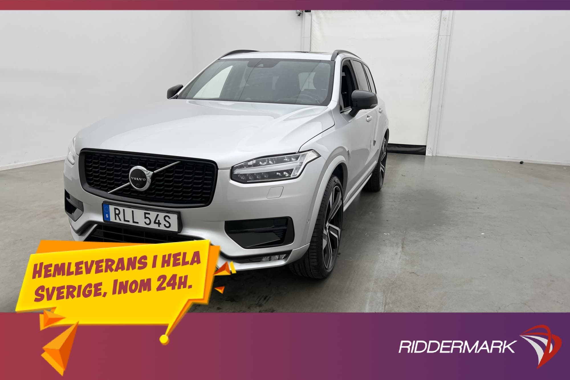 Volvo XC90 B5 AWD R-Design 7-Sits Luftfjädring B&W Pano 360°