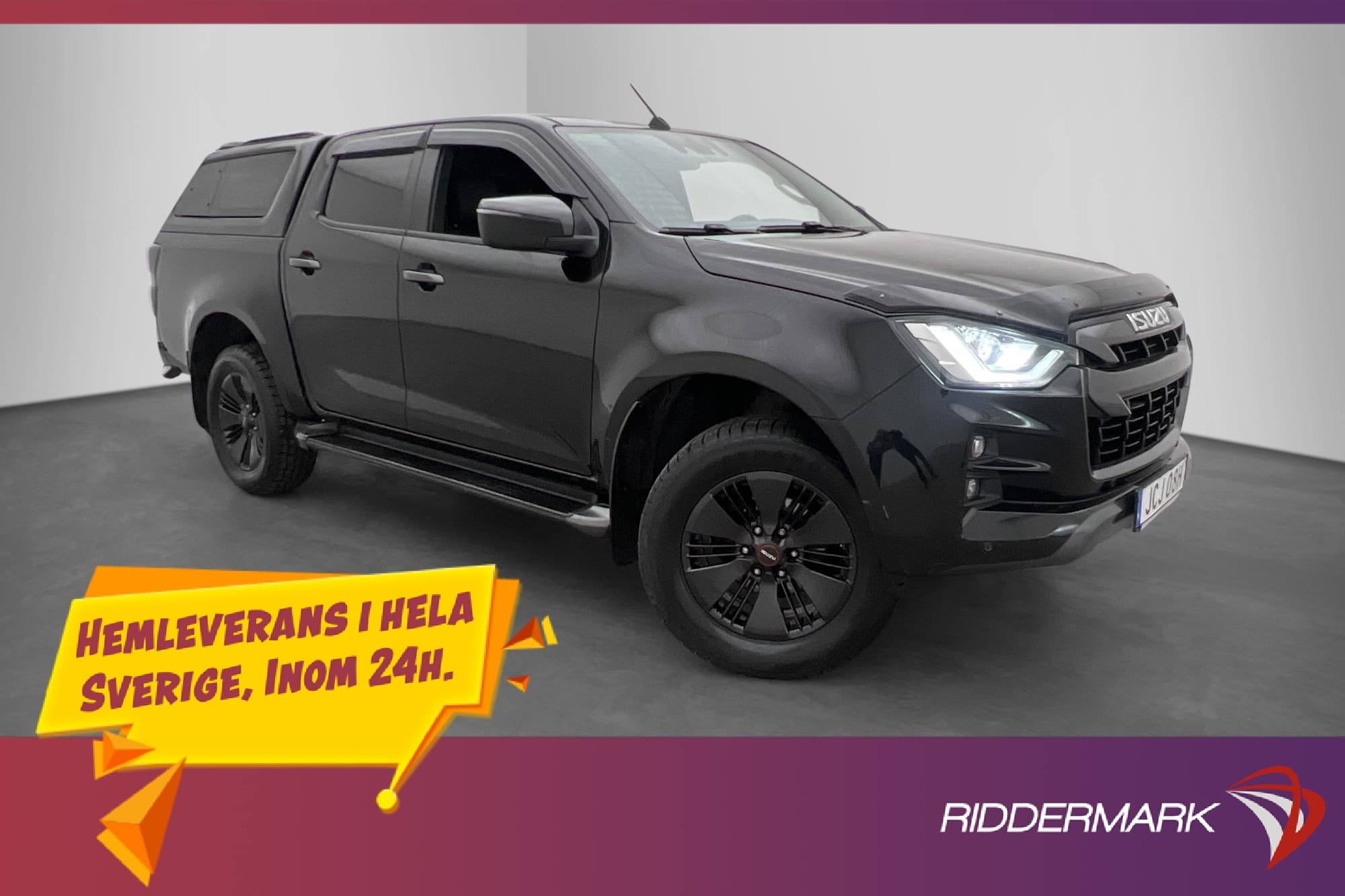 Isuzu D-Max XRX 1.9 4WD Värmare Drag Diff CARPLAY Kåpa MOMS