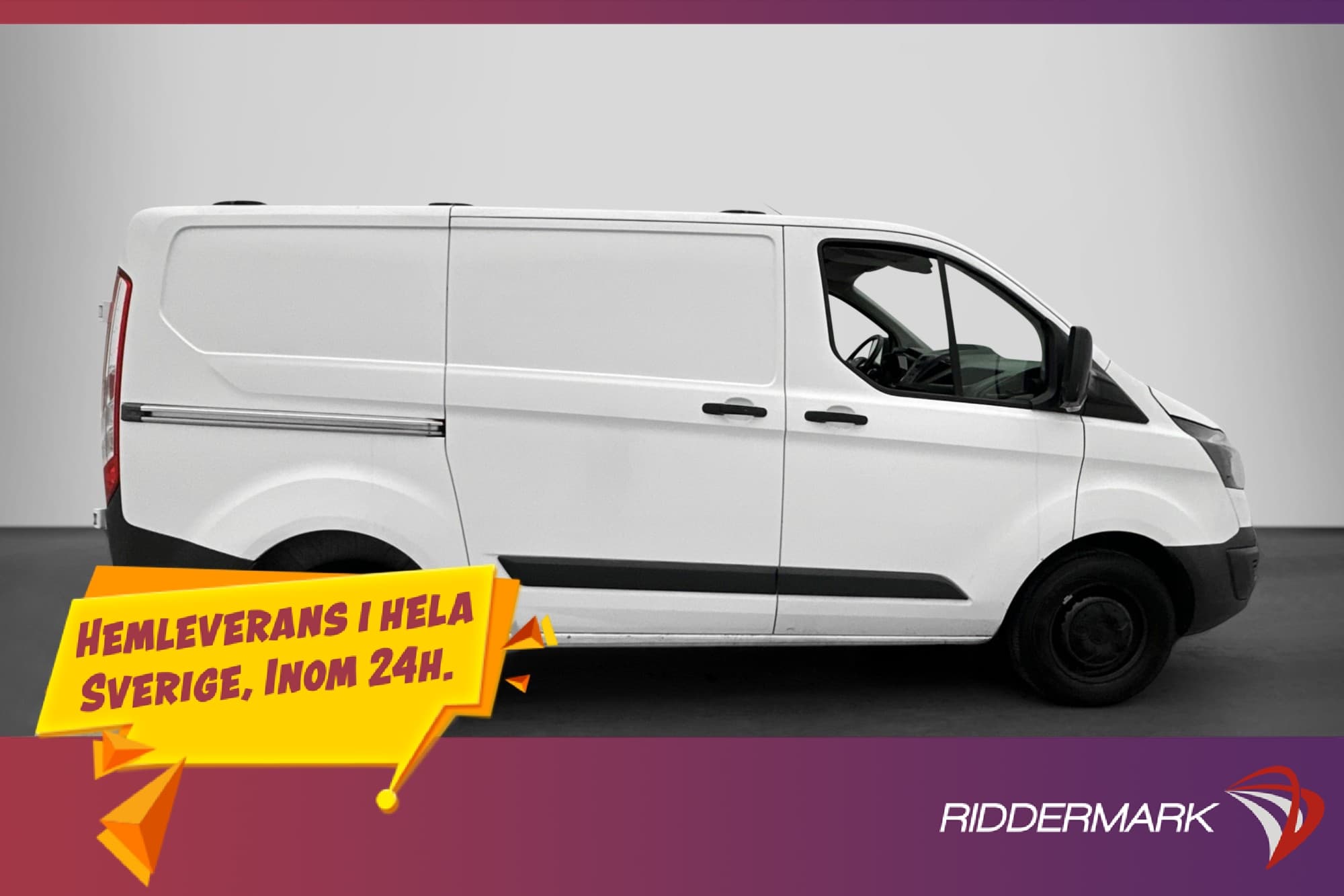 Ford Transit Custom 270 Värmare Dragkrok Farthållare Takräck