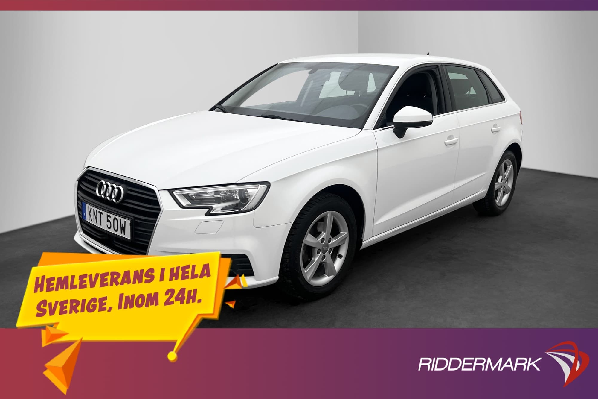 Audi A3 Sportback 35 TFSI 150hk Proline P-Sensorer Adp-Fart