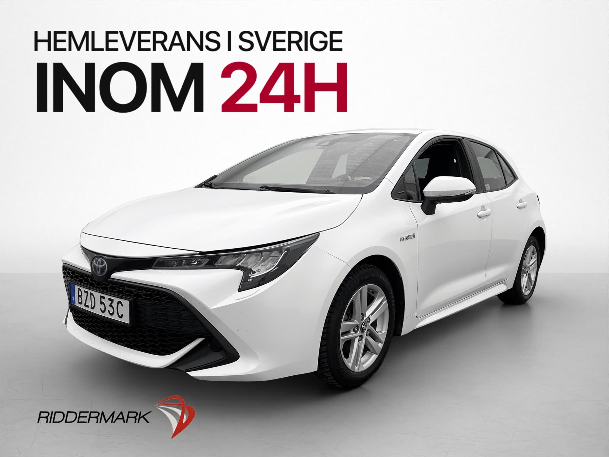 Toyota Corolla Hybrid Active Kamera Motorvärmare Rattvärme