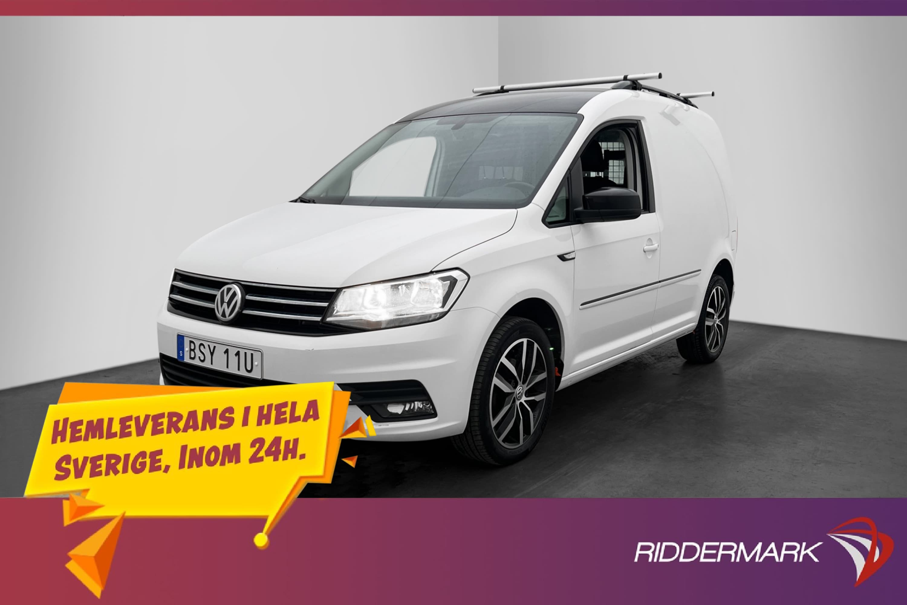 Volkswagen Caddy Exclusive Edt Värmare PDC Drag CARPLAY MOMS