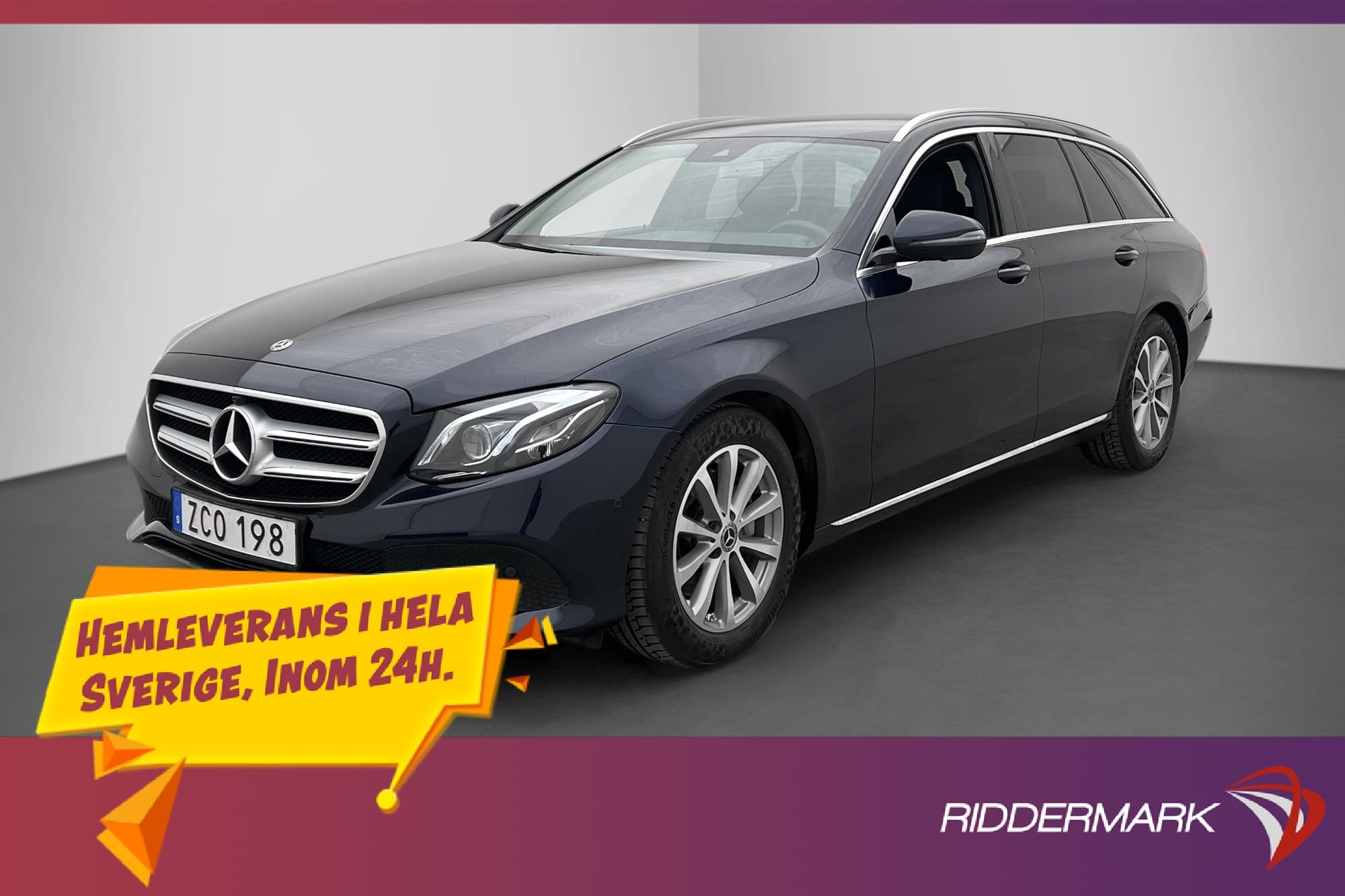 Mercedes-Benz E 220 T d 4MATIC Burmester 360° Dragkrok 1-Äga