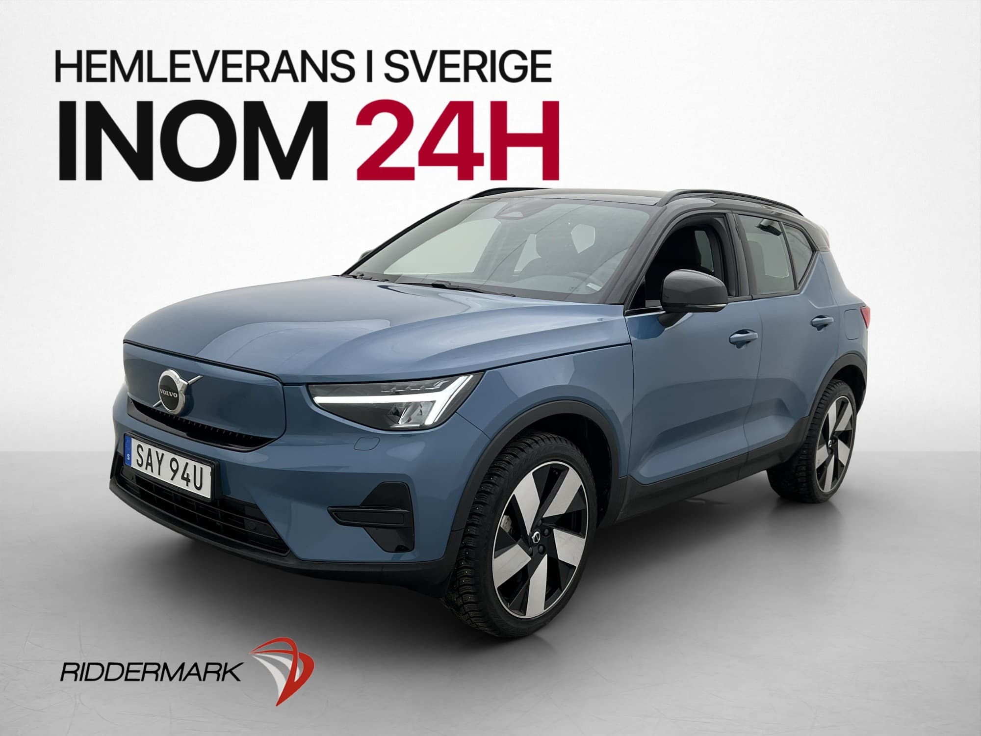 Volvo XC40 Recharge Twin Motor Core Kamera Värm Drag MOMS
