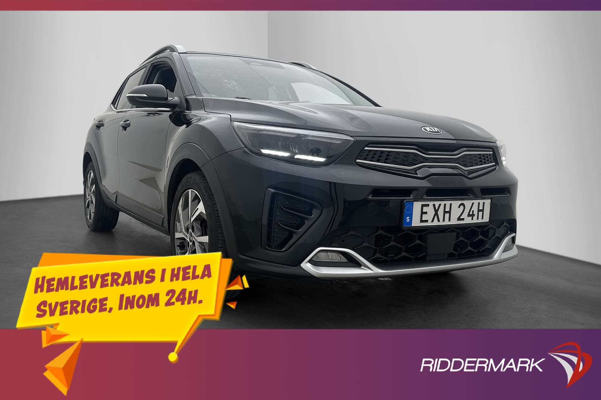 Kia Stonic 1.0 120hk GT-Line Kamera Rattvärme Navi CarPlay