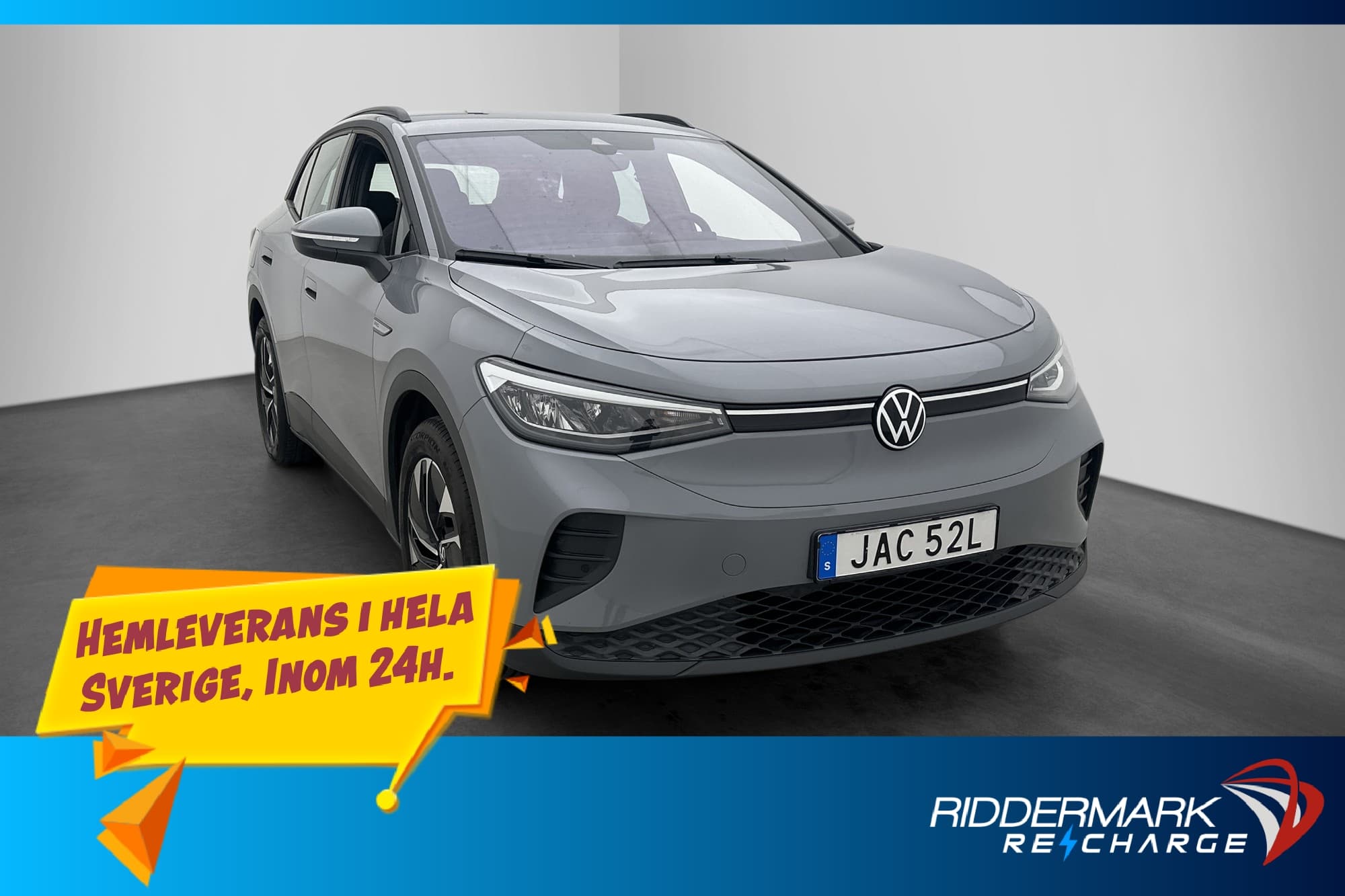 Volkswagen ID.4 Pro Performance 204hk Värmare CarPlay Navi