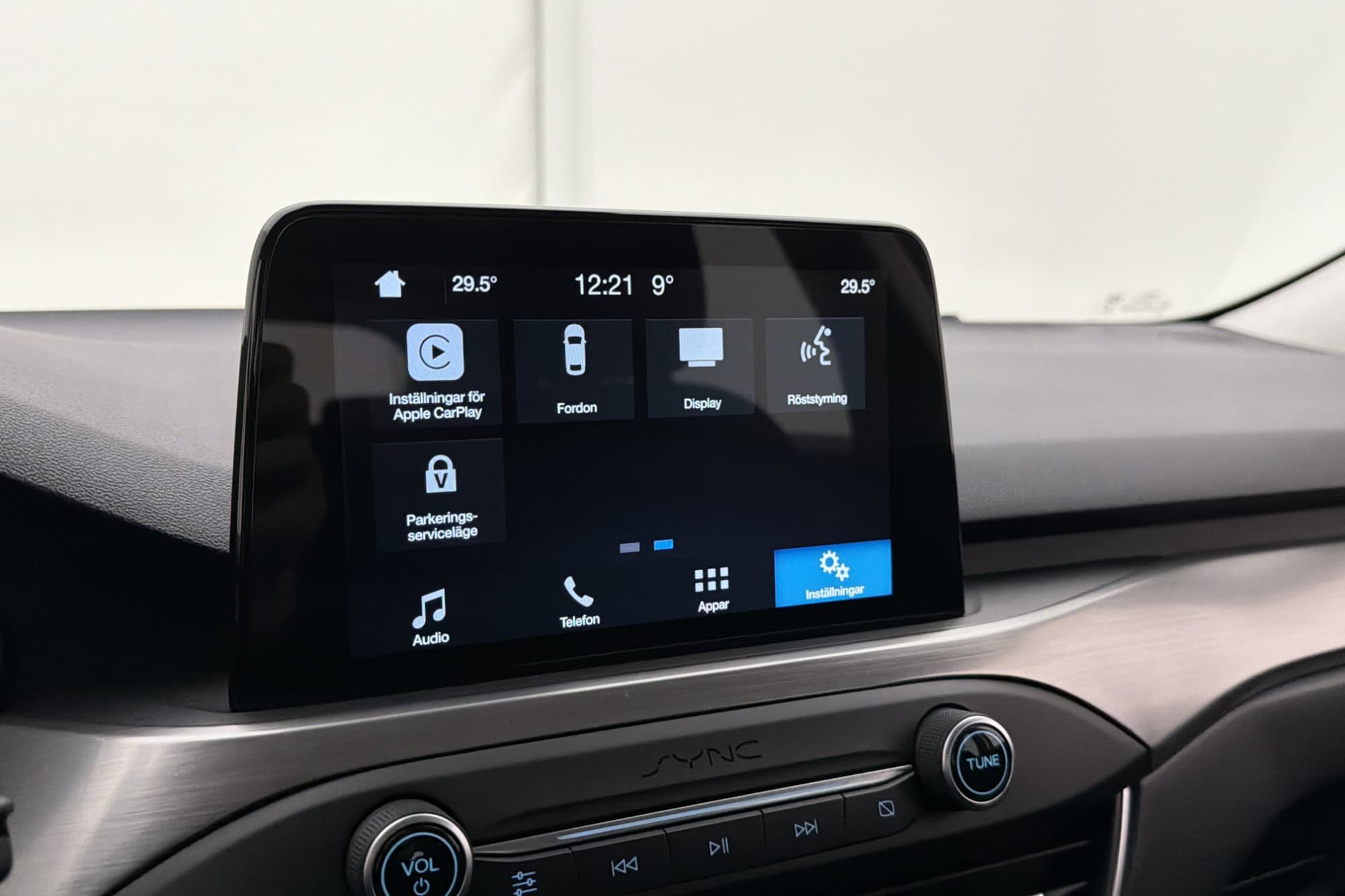 Ford Focus 1.0 125hk Titanium Kamera Rattvärme CarPlay