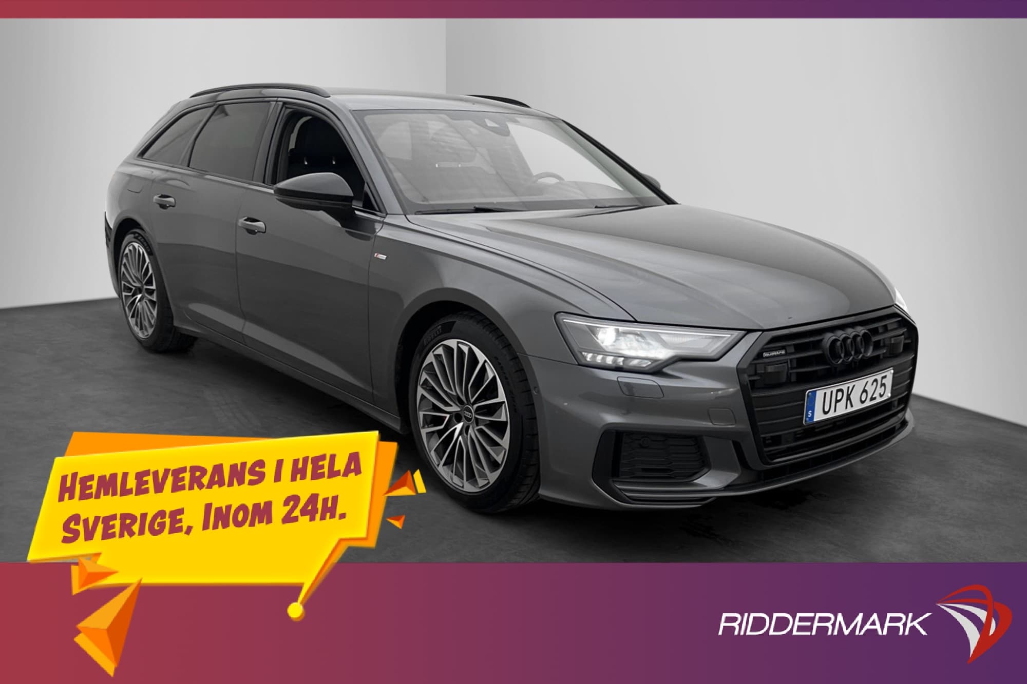 Audi A6 Avant 55 TFSI e Q 367hk S-Line Dragkrok Cockpit