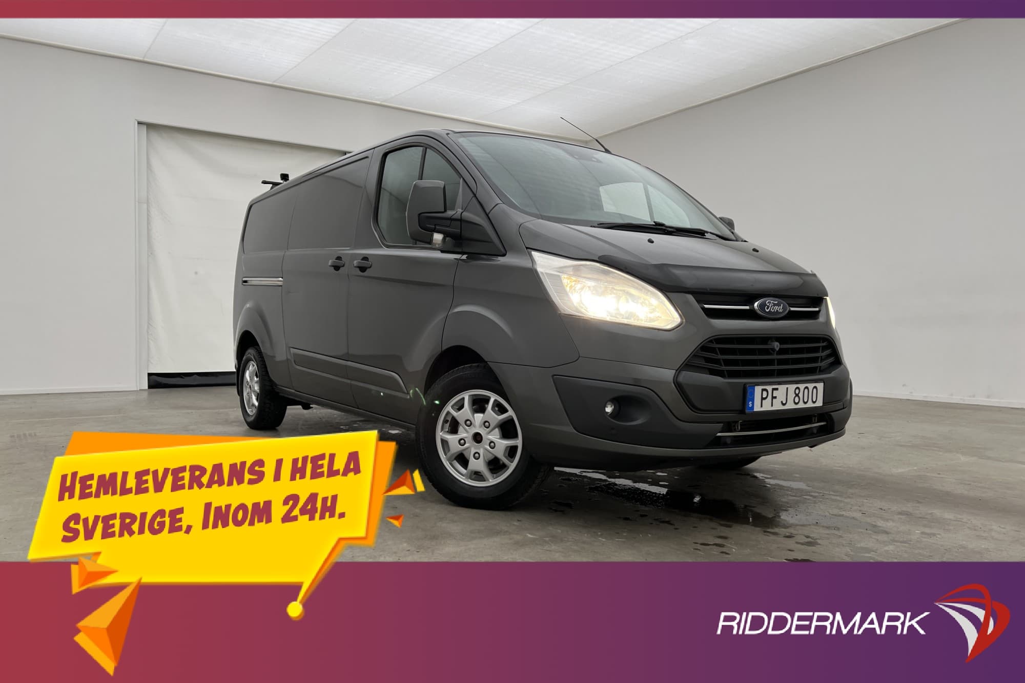 Ford Transit Custom L2 D-Värm Drag Farthållare B-Kamera Moms