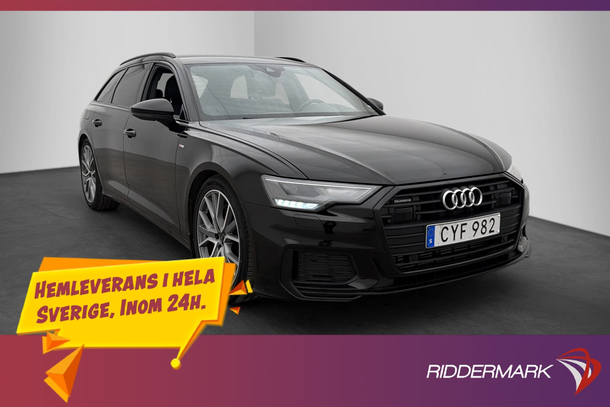 Audi A6 Avant 45 TDI Quattro S-Line Värmare Kamera Drag Navi