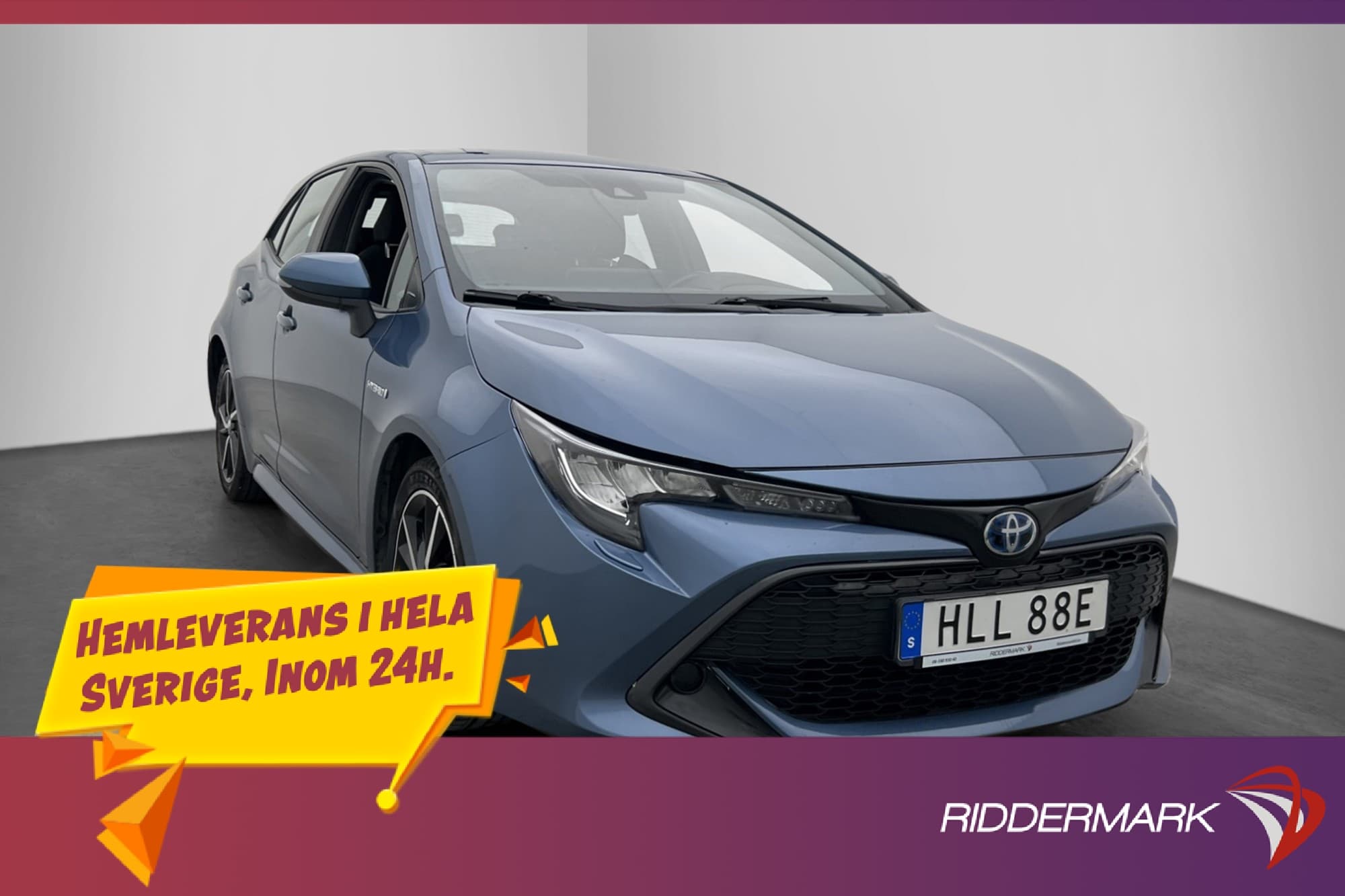 Toyota Corolla Hybrid e-CVT 122hk Active Rattvärme
