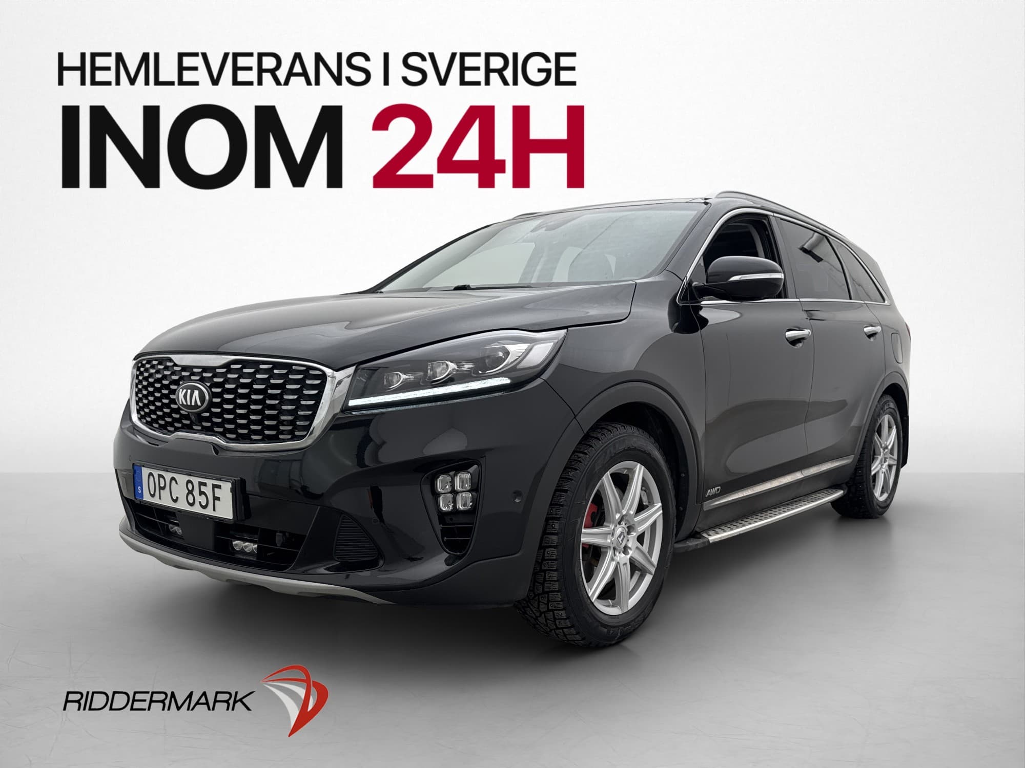 Kia Sorento AWD GT-Line 7Sits Värmare H/K 360 Pano HUD Drag