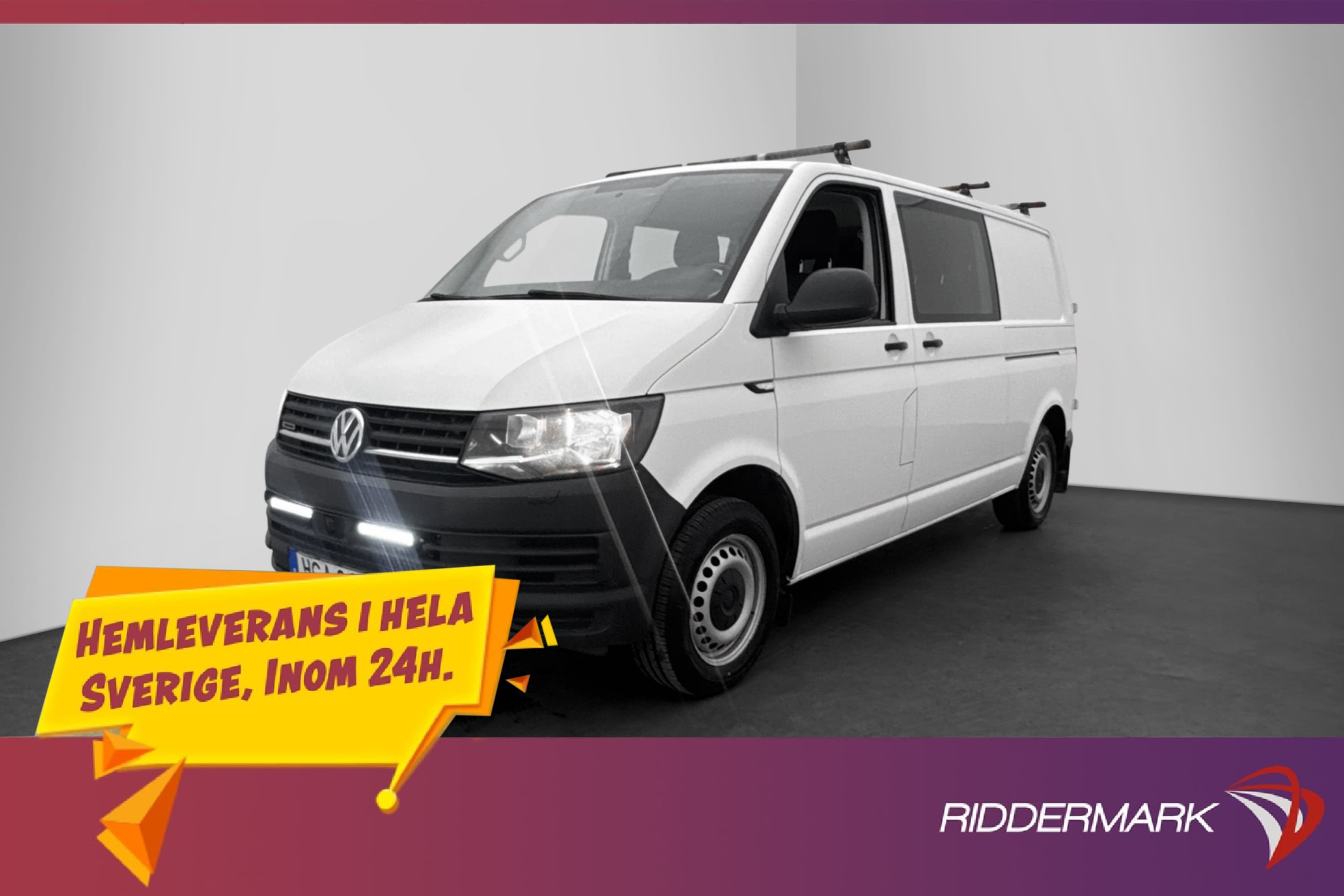 Volkswagen Transporter Kombi L2 4M Värm Drag PDC MOMS 1-Bruk