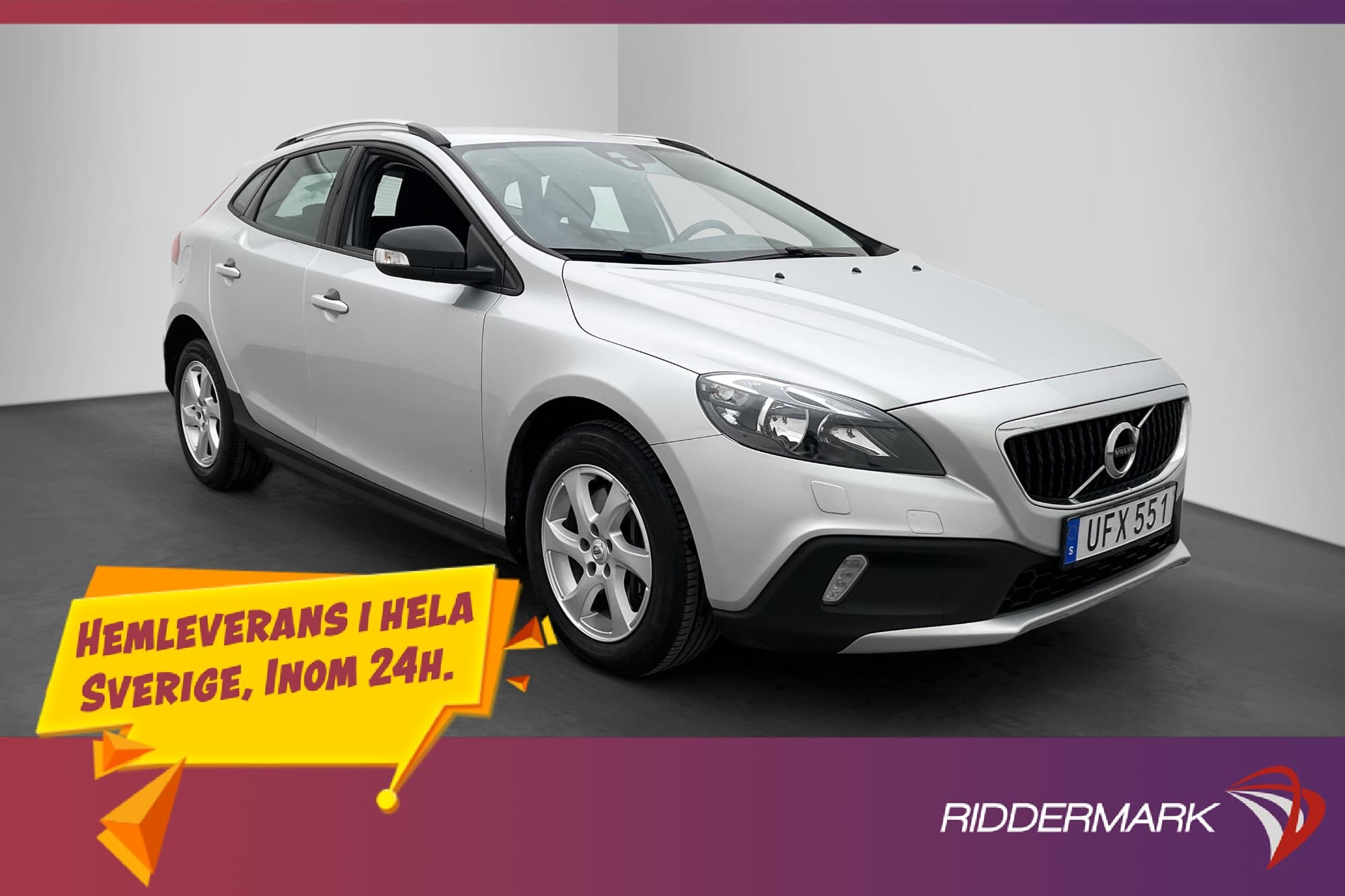 Volvo V40 Cross Country D3 Geartronic VoC D-värm PDC 150hk