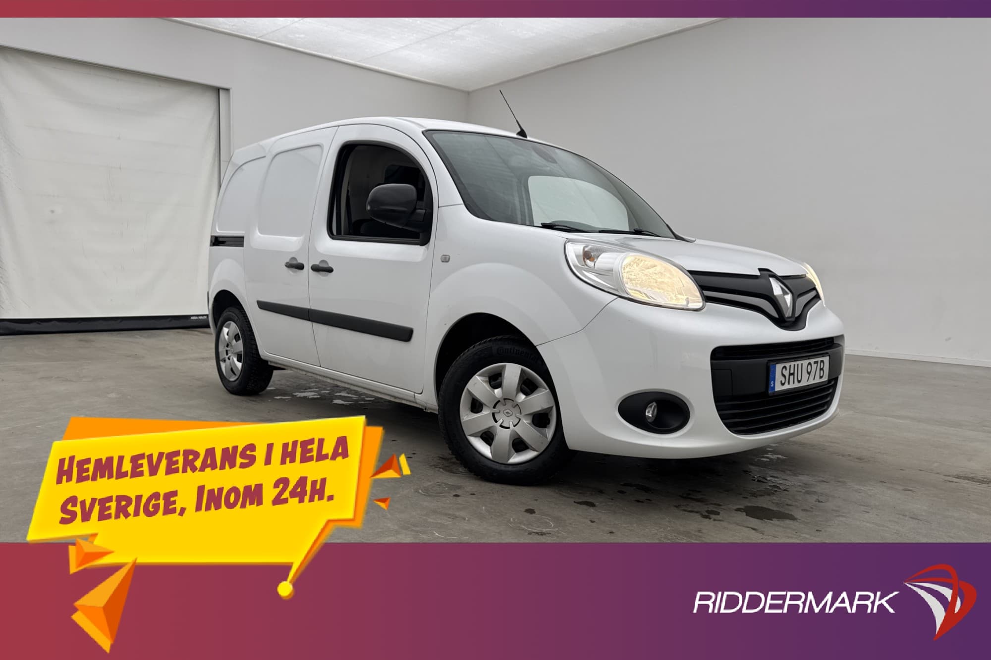 Renault Kangoo 1.5dCi Värmare Dragkrok B-Kamera Moms