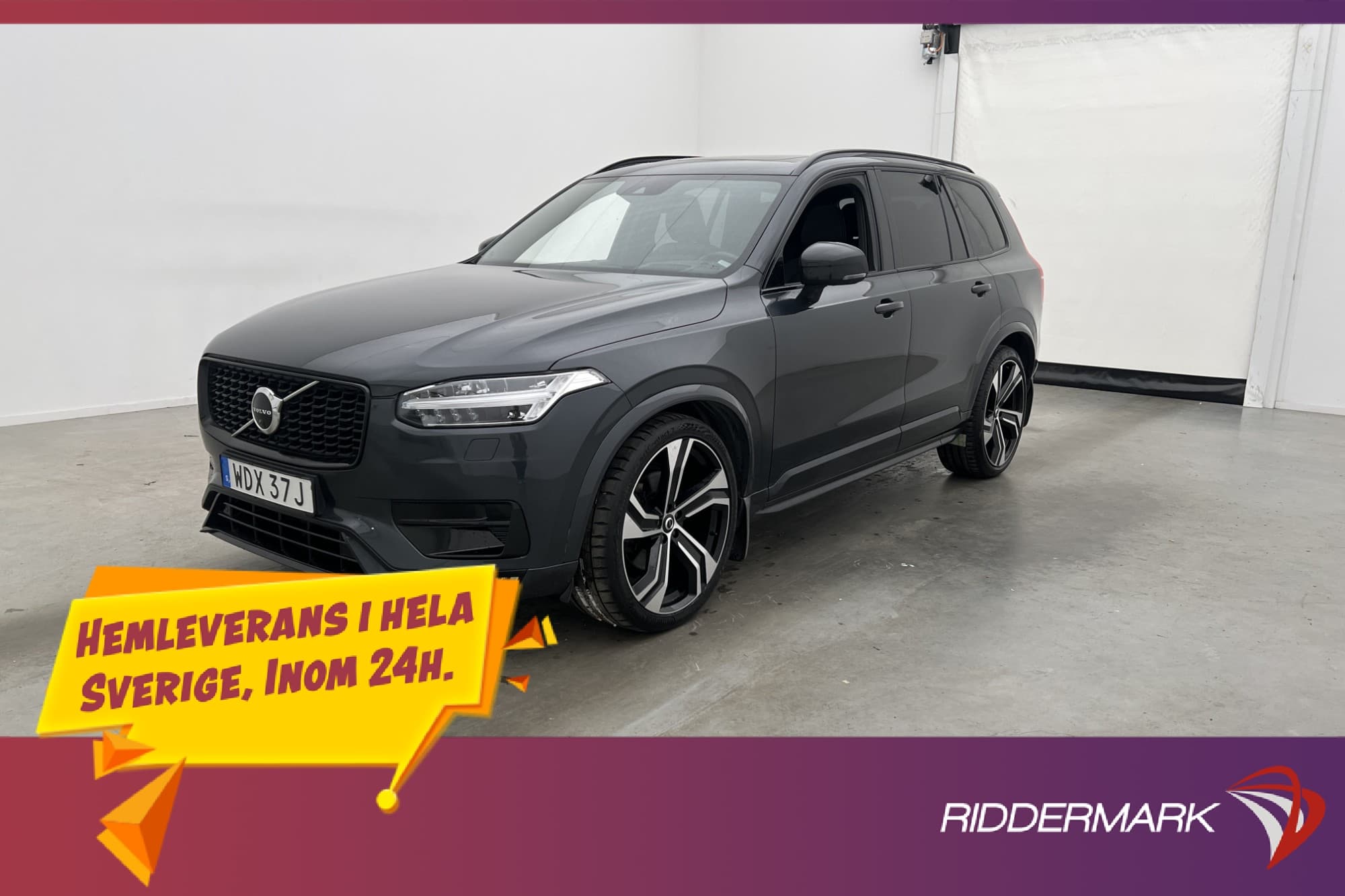 Volvo XC90 B5 AWD 7-Sits R-Design B&W Pano Värm HuD 360°