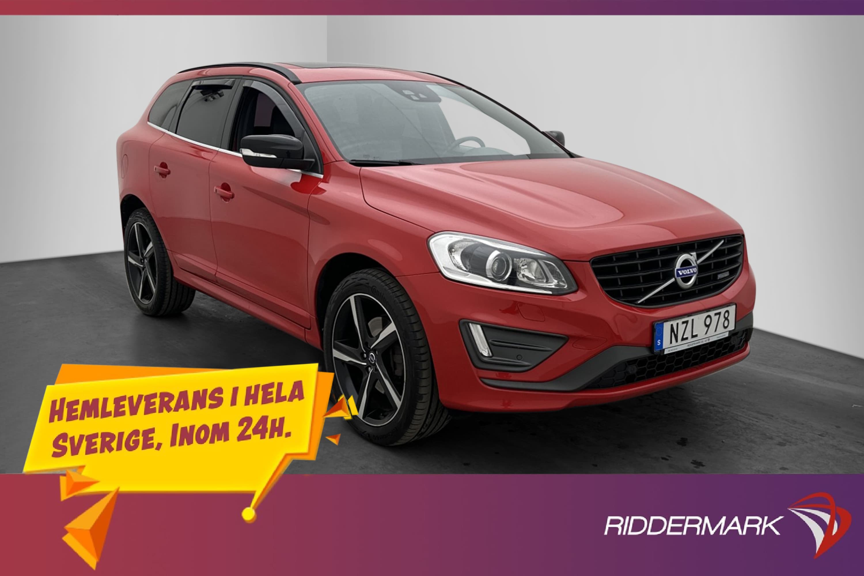 Volvo XC60 D4 R-Design VOC Värmare Pano Kamera BLIS Drag