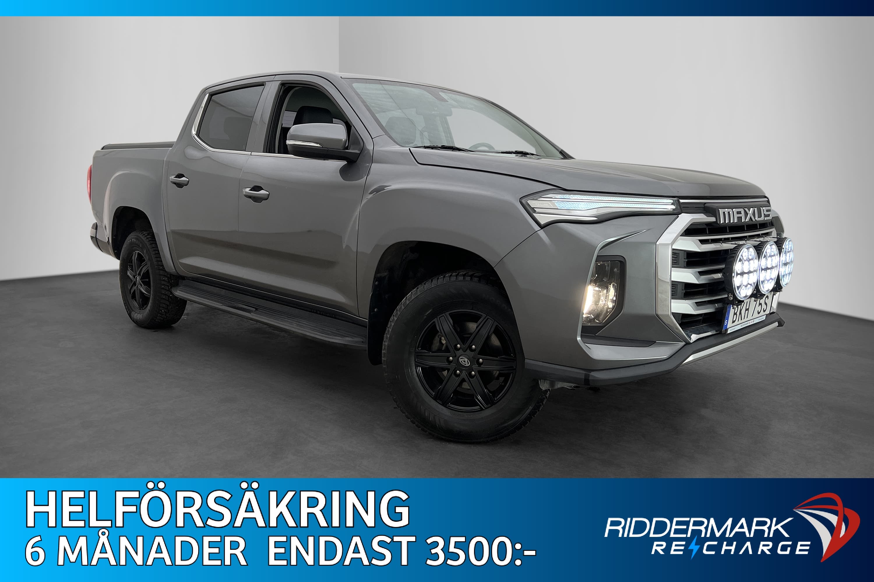 Maxus T90 EV 88.5 kWh 180hk Drag B-Kamera Skinn CARPLAY MOMS