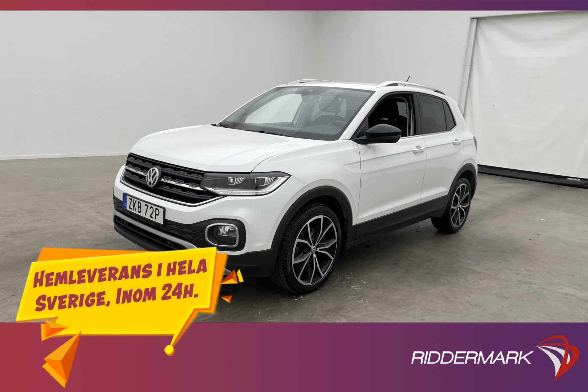 Volkswagen T-Cross 1.0 TSI 116hk GT Sensorer Adaptiv-Fart
