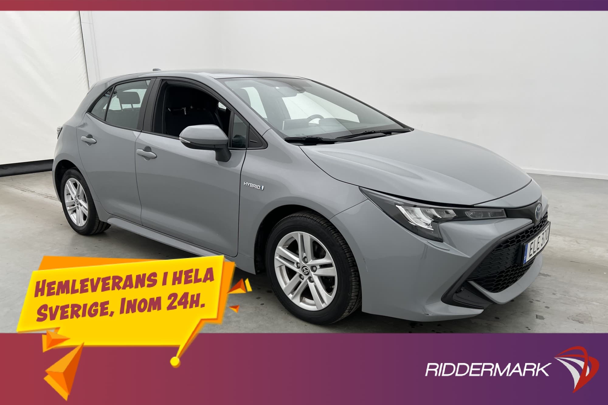 Toyota Corolla Hybrid e-CVT 122hk MOMS Backkamera CarPlay